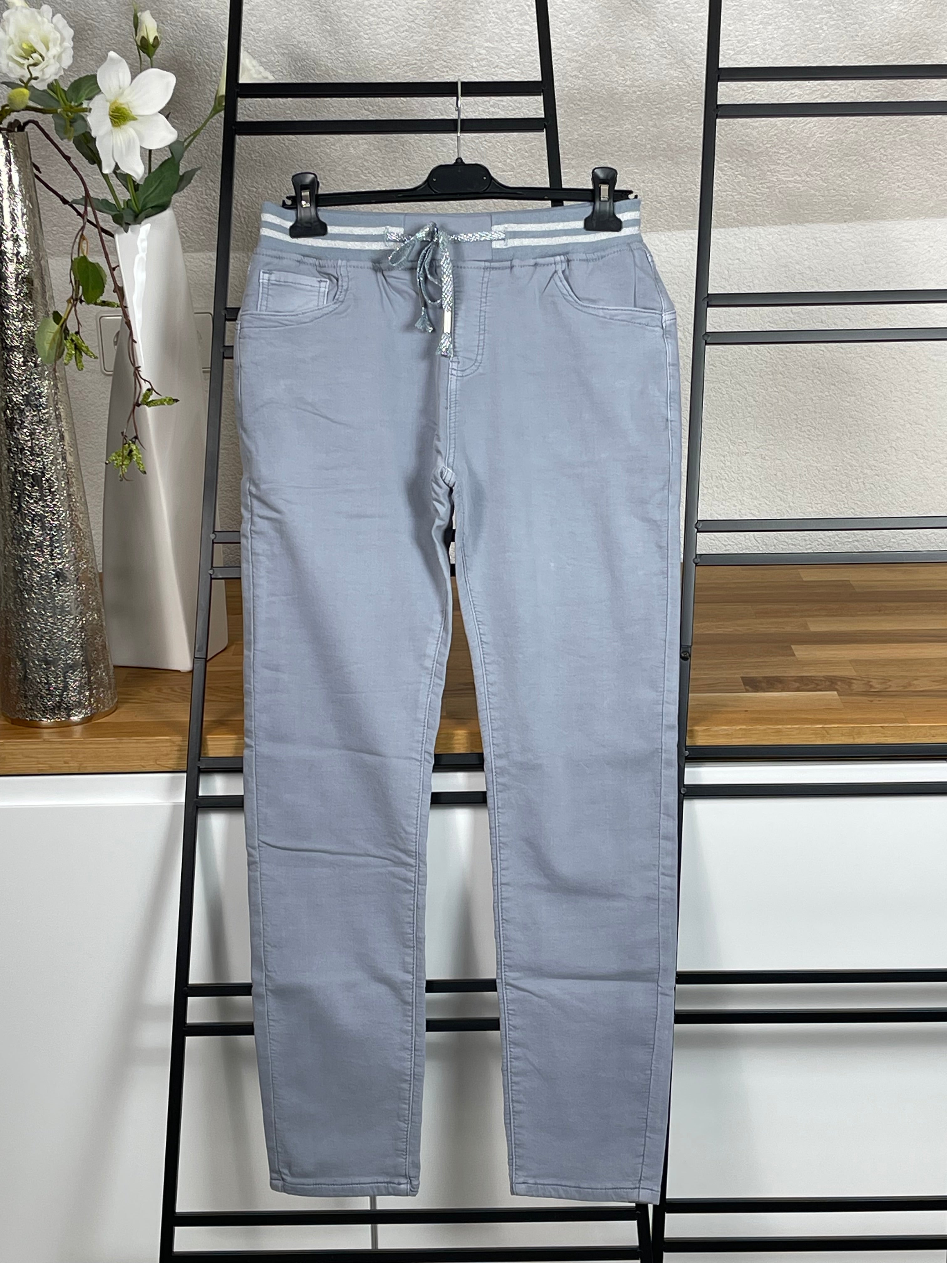 Jeans - Jogpant „Joggi“ Einheitsgrösse Gr. 36 - 44 in 3 Farben