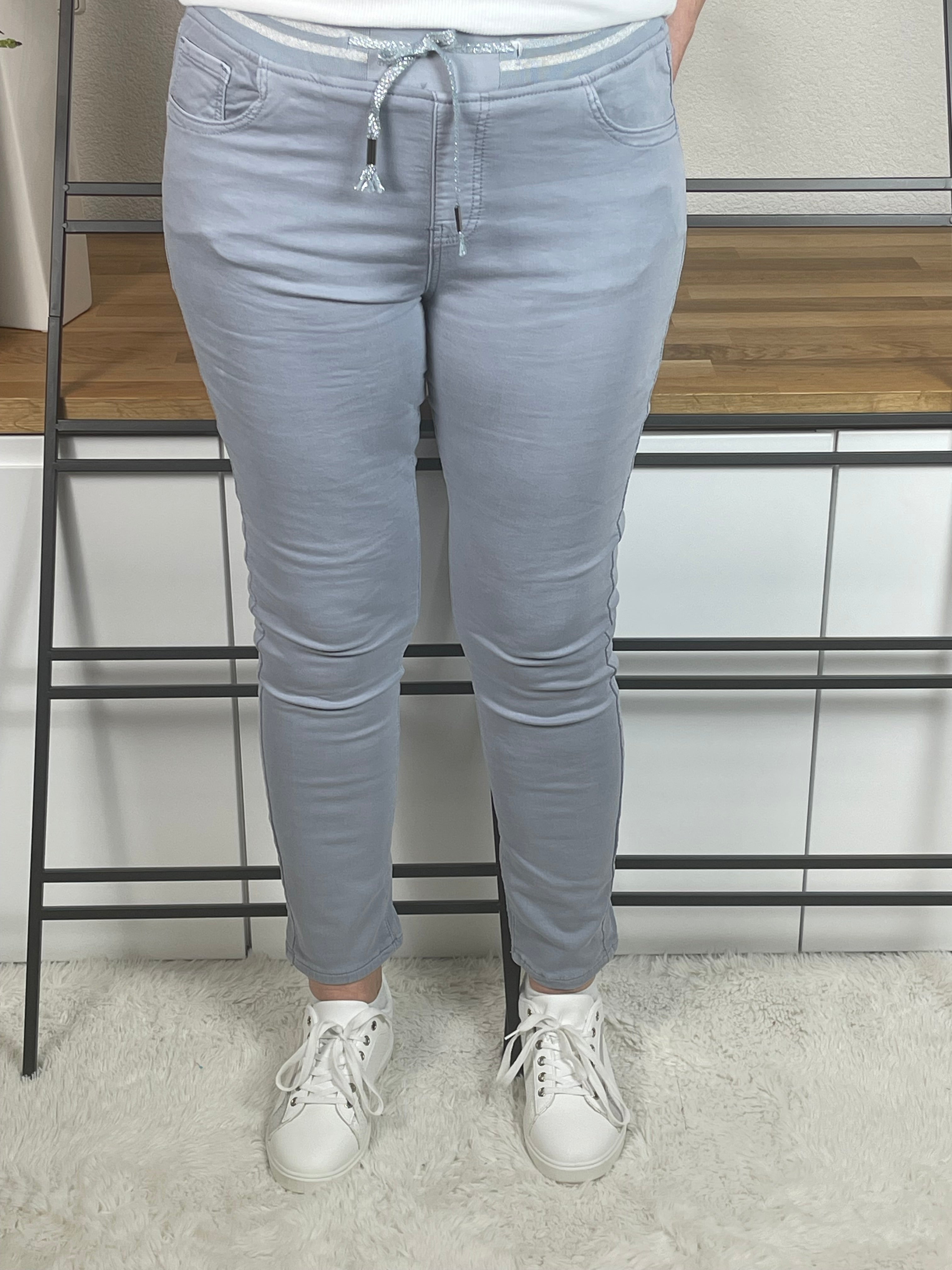 Jeans - Jogpant „Joggi“ Einheitsgrösse Gr. 36 - 44 in 3 Farben