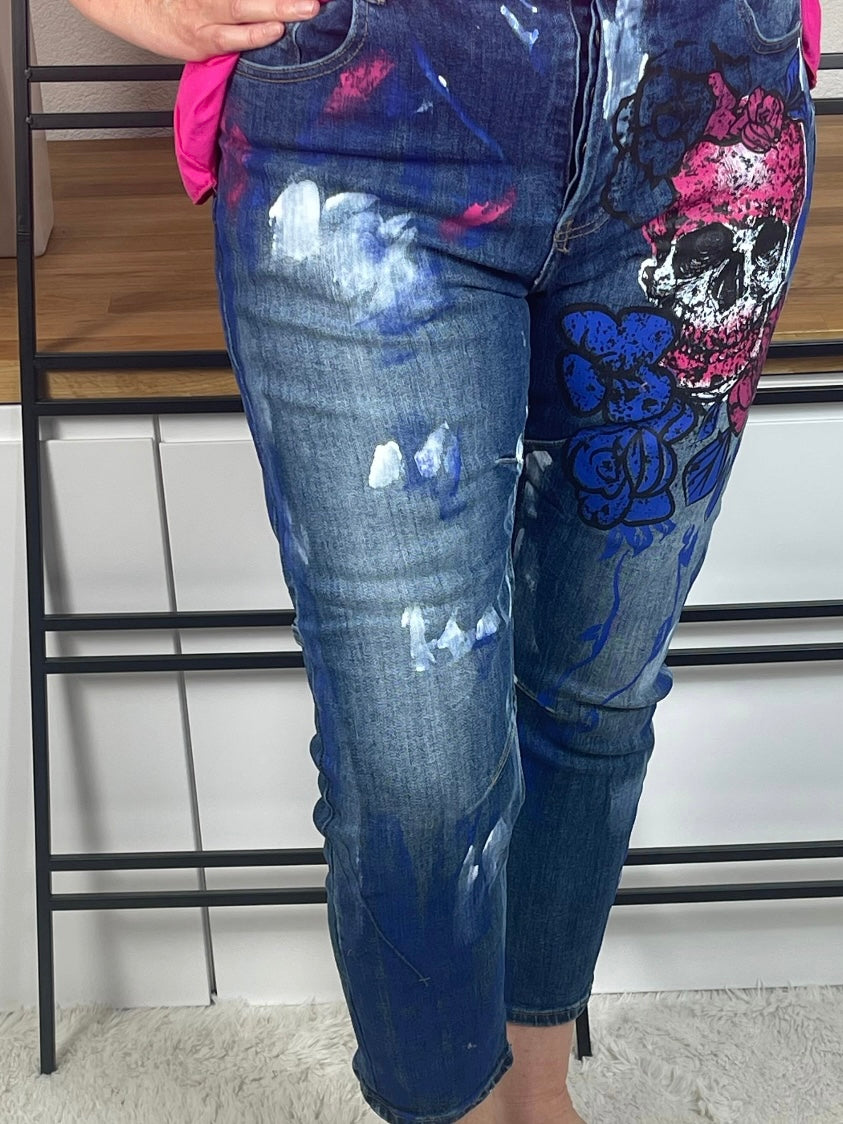 !!!!KEINE RETOURE MÖGLICH!!!!
Jeans „Skully“ Gr. 38 - 44