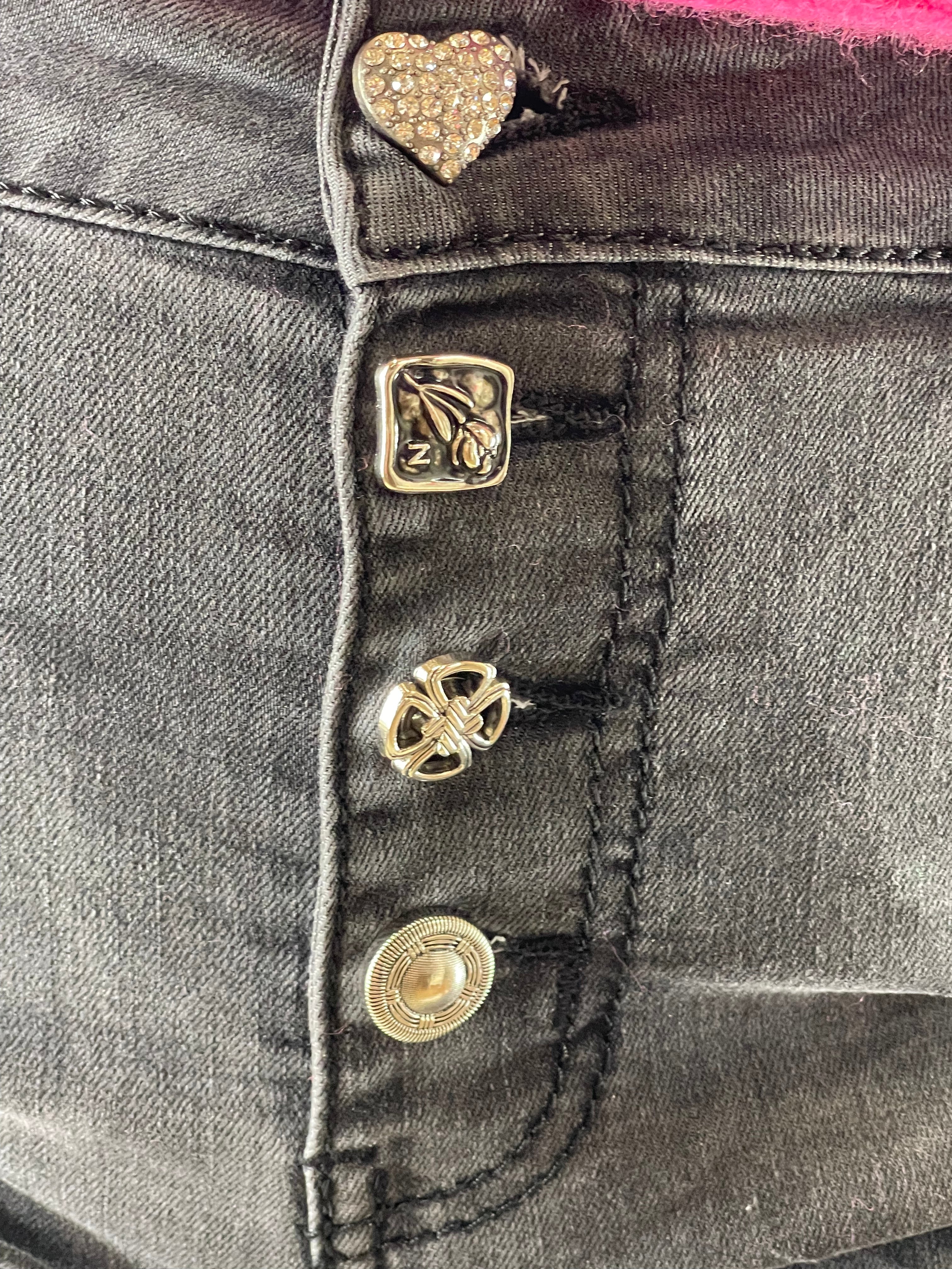 Jeans „Alessa“ mit „Herz“ Gr. 36 - 46