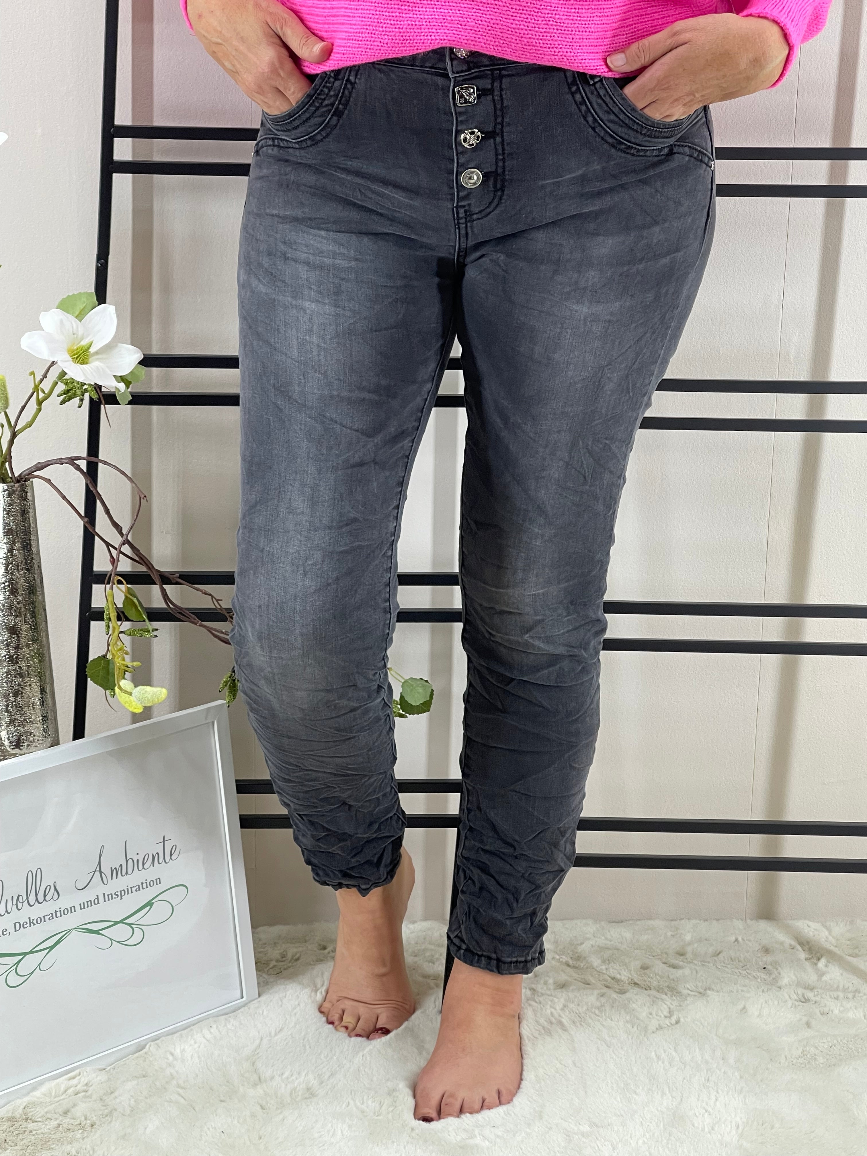 Jeans „Alessa“ mit „Herz“ Gr. 36 - 46