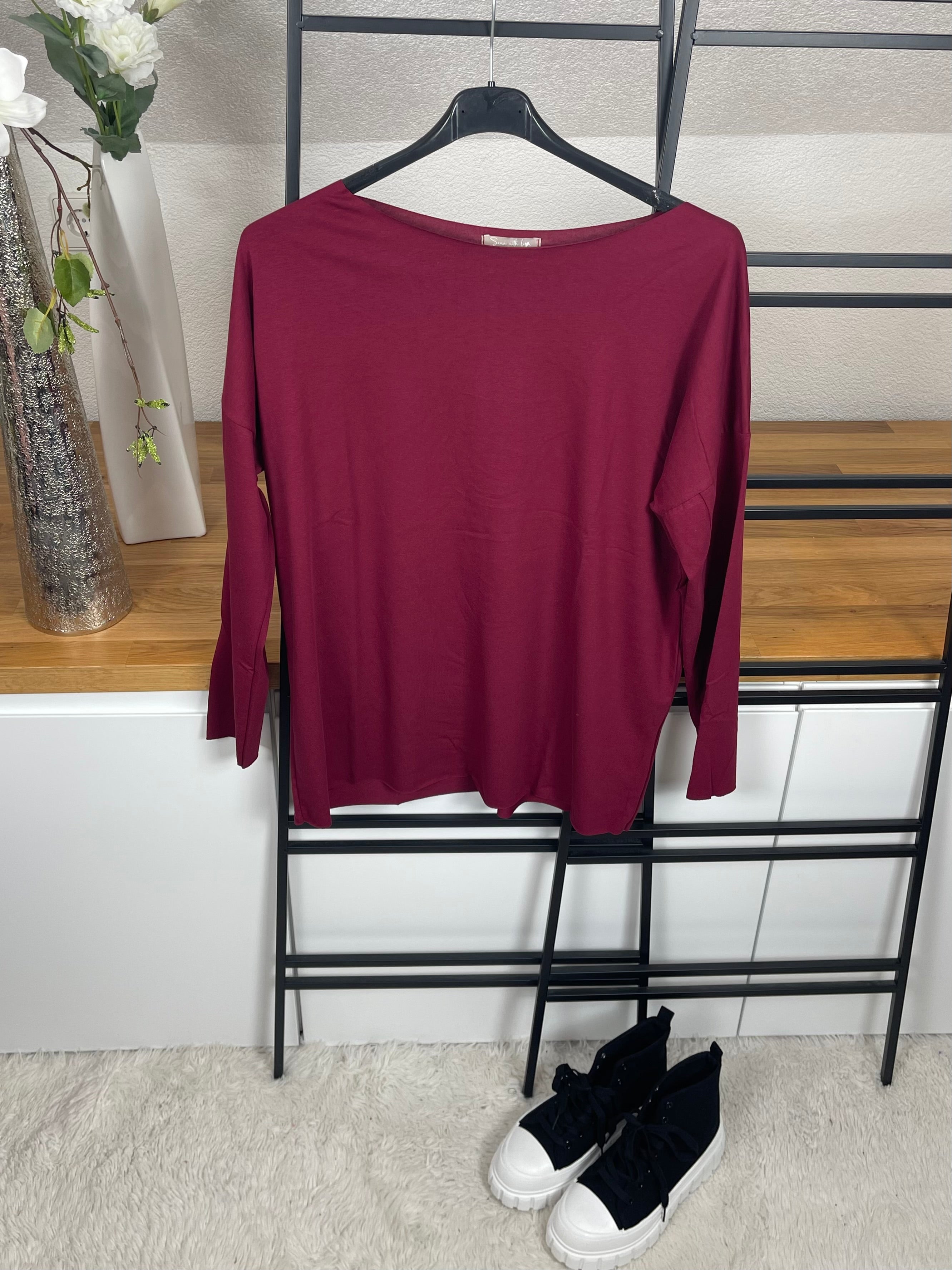 !!!AKTION!!! Shirt „Basic Round“ Einheitsgrösse Gr. 36 - 44