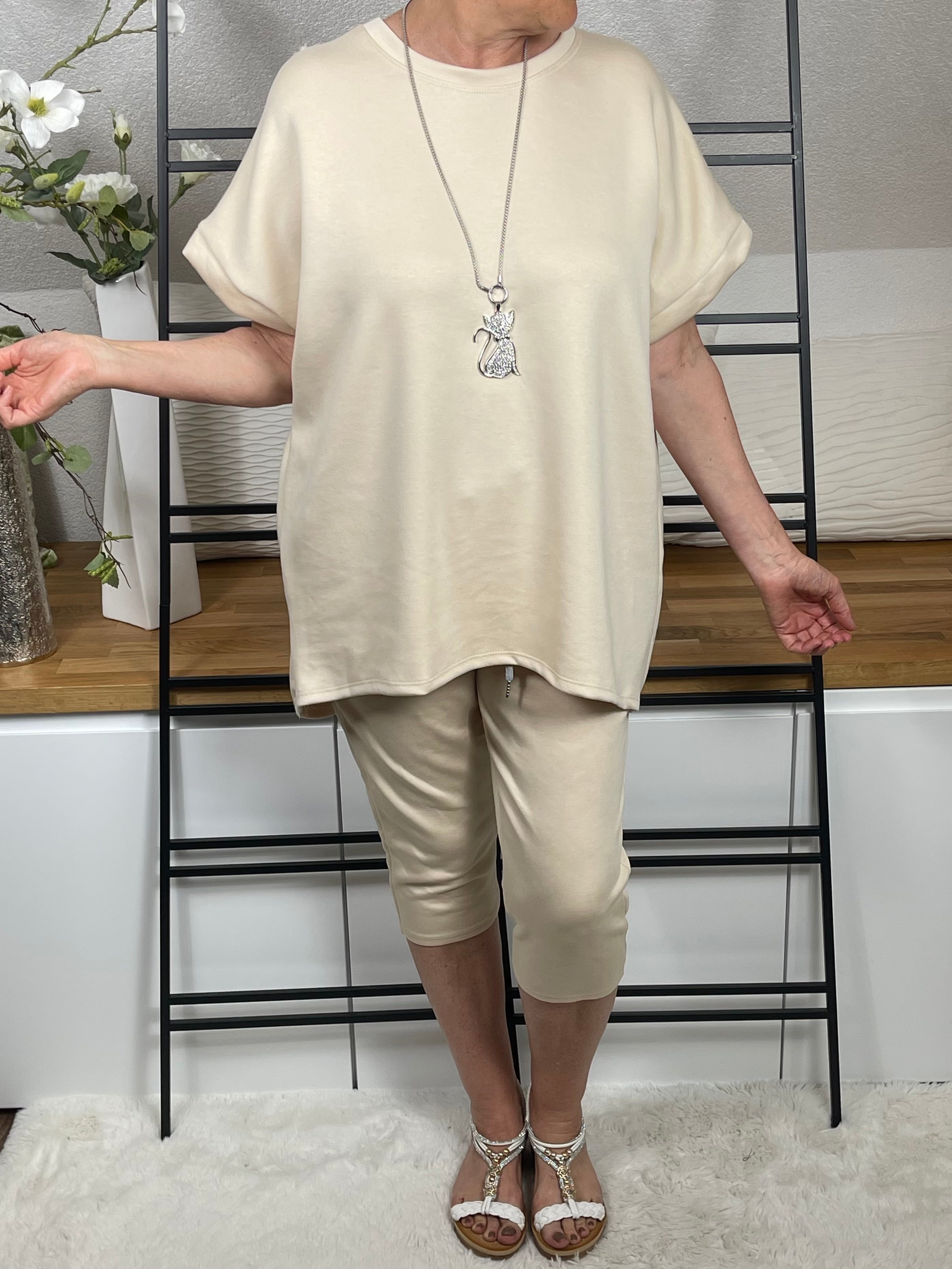 Damen T - Shirt „Fluffi“ Einheitsgrösse Gr. 42 - 48 in 8 Farben