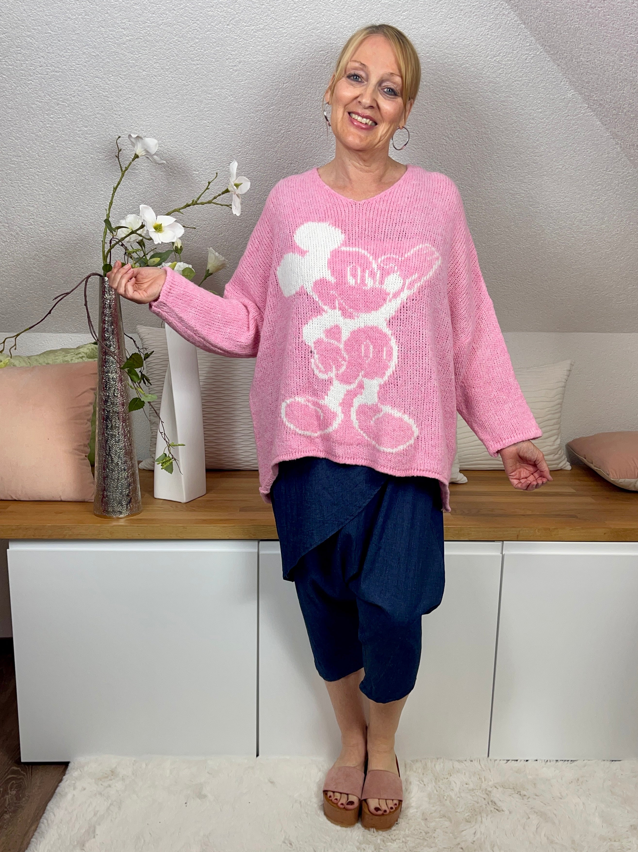 !!!!KEINE RETOURE MÖGLICH !!!!Damen - Jumper „Jeans“ Einheitsgrösse Gr. 36 - 44