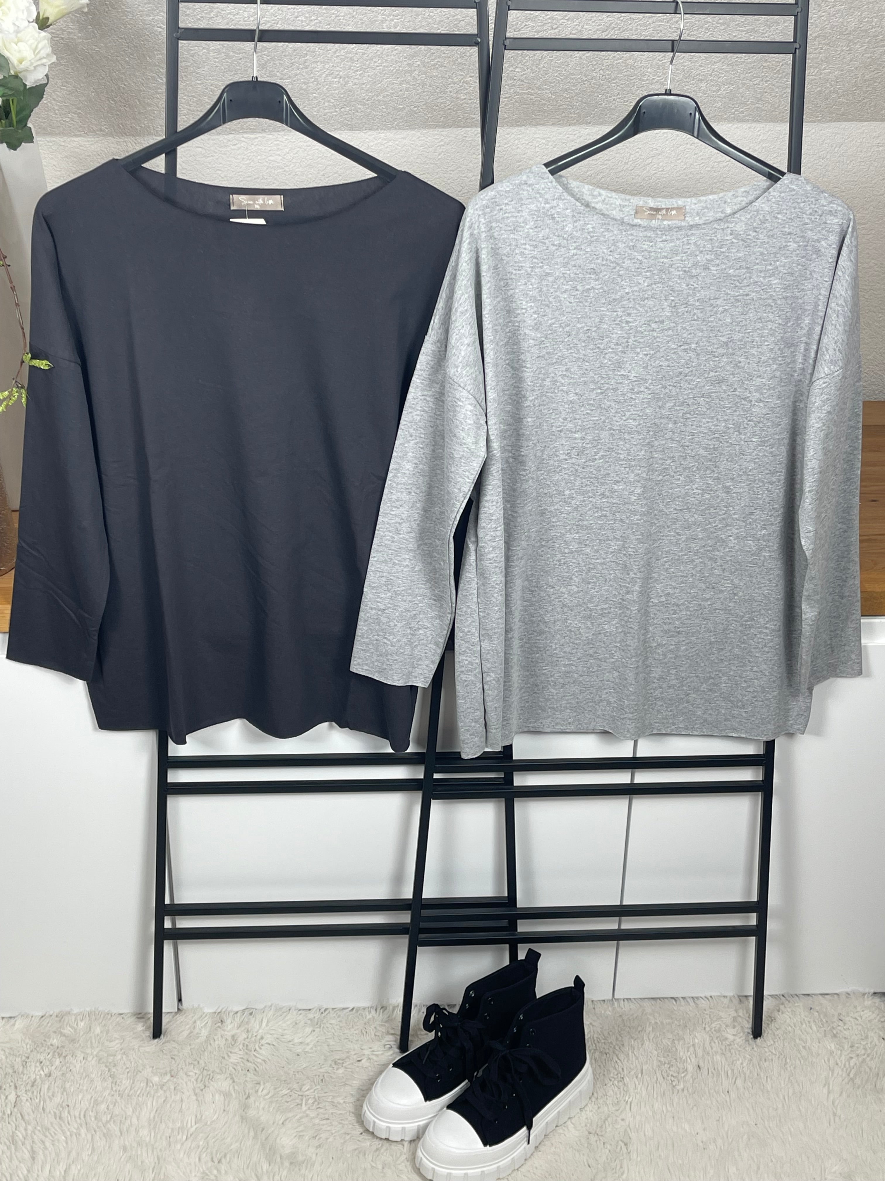 !!!AKTION!!! Shirt „Basic Round“ Einheitsgrösse Gr. 36 - 44