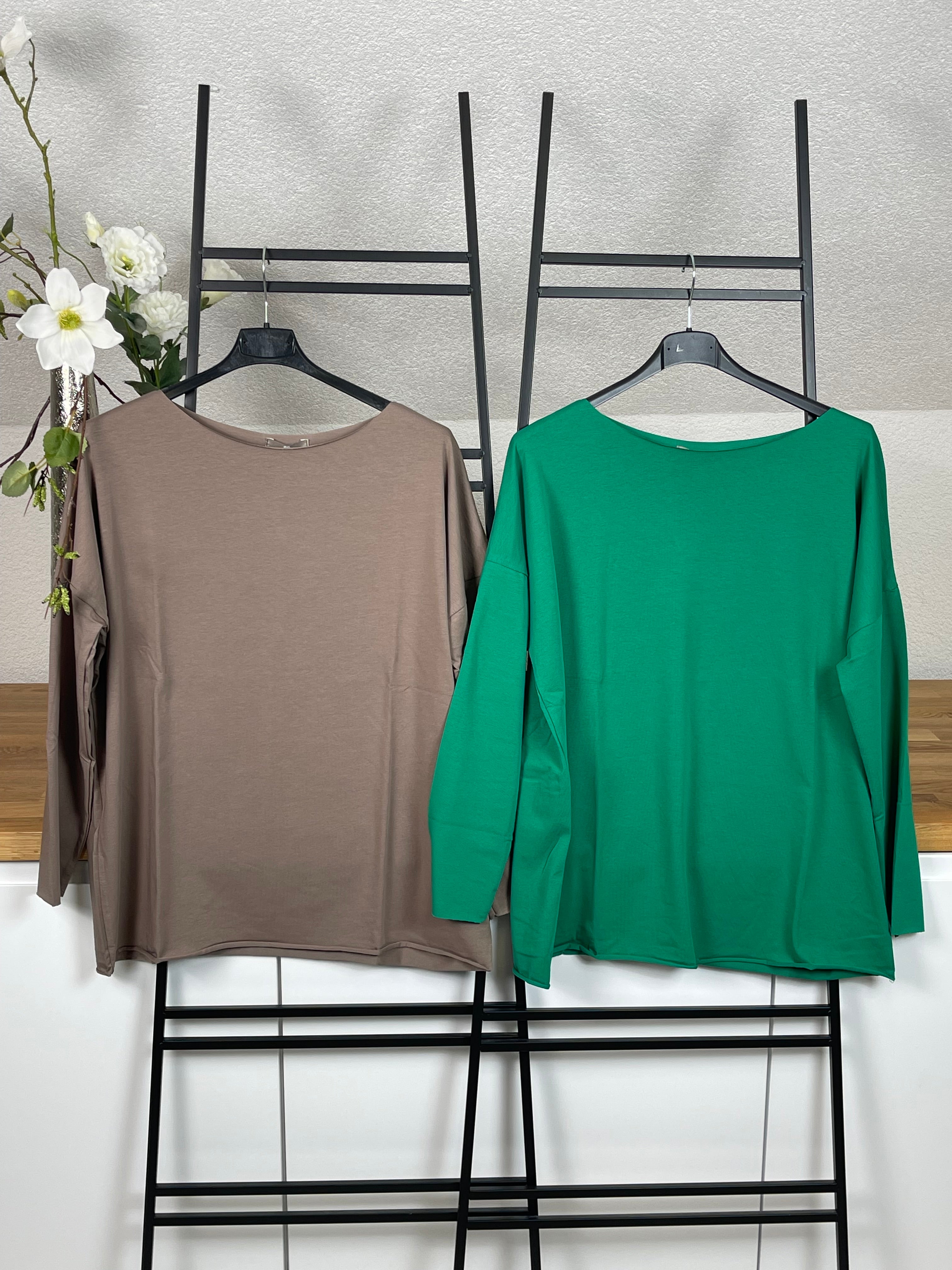 !!!AKTION!!! Shirt „Basic Round“ Einheitsgrösse Gr. 36 - 44