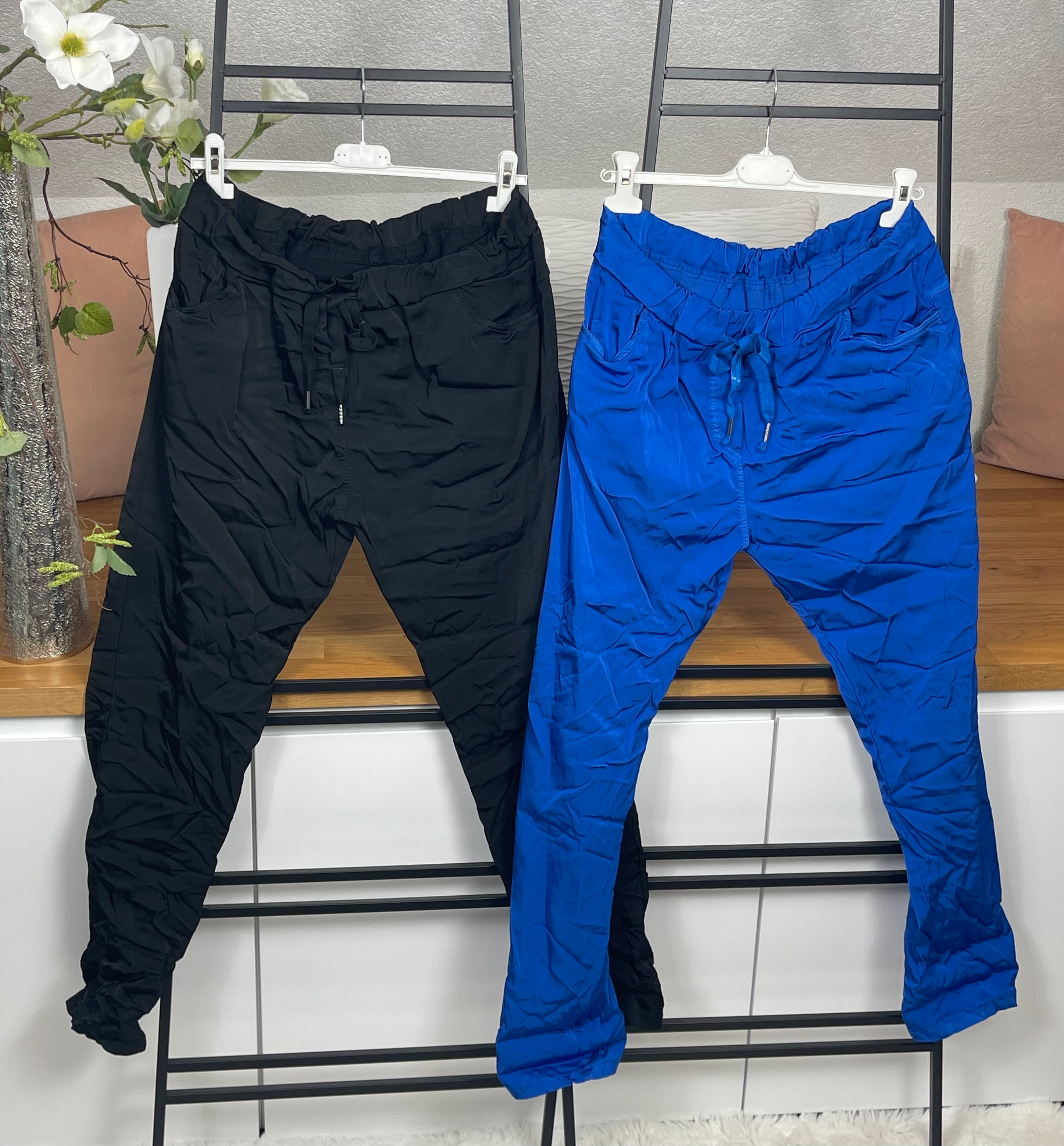 Damen - Jogpant „Shiney“ Einheitsgrösse Gr. 42 - 48+ in 9 Farben