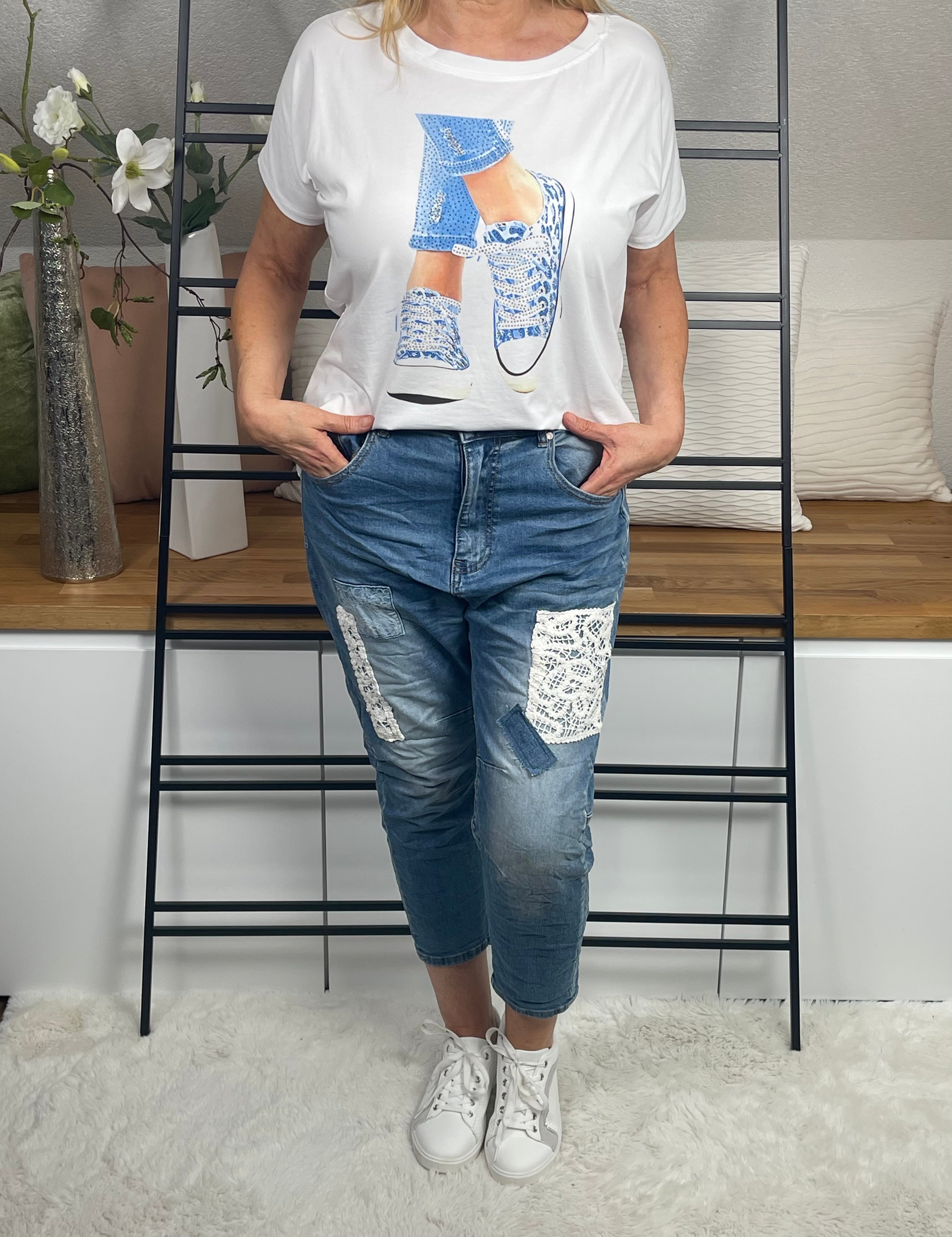 !!!!KEINE RETOURE MÖGLICH!!!!Boyfriend - Jeans „Hinguckerle“ Gr. 36 - 46
