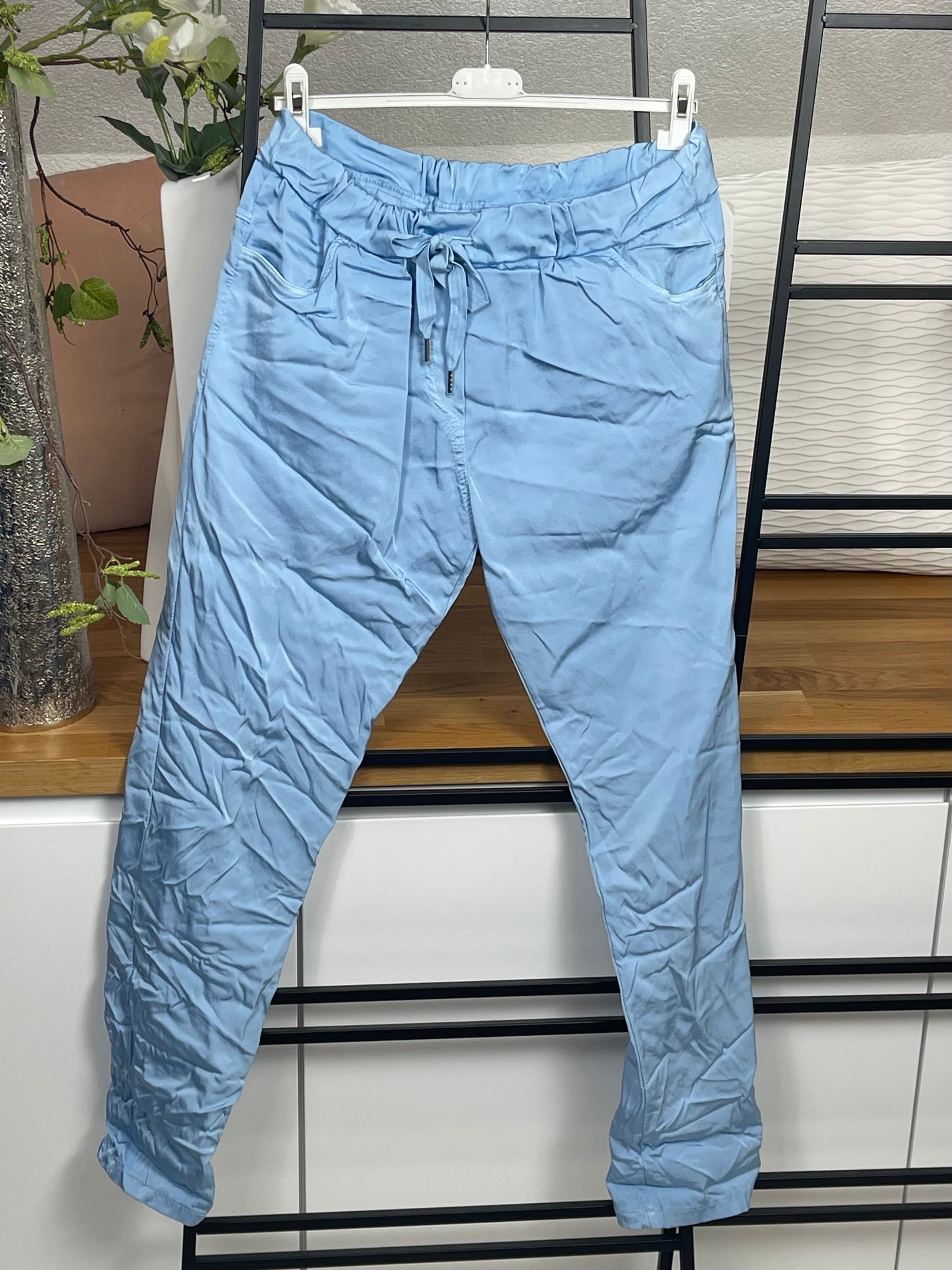 Damen - Jogpant „Shiney“ Einheitsgrösse Gr. 42 - 48+ in 9 Farben