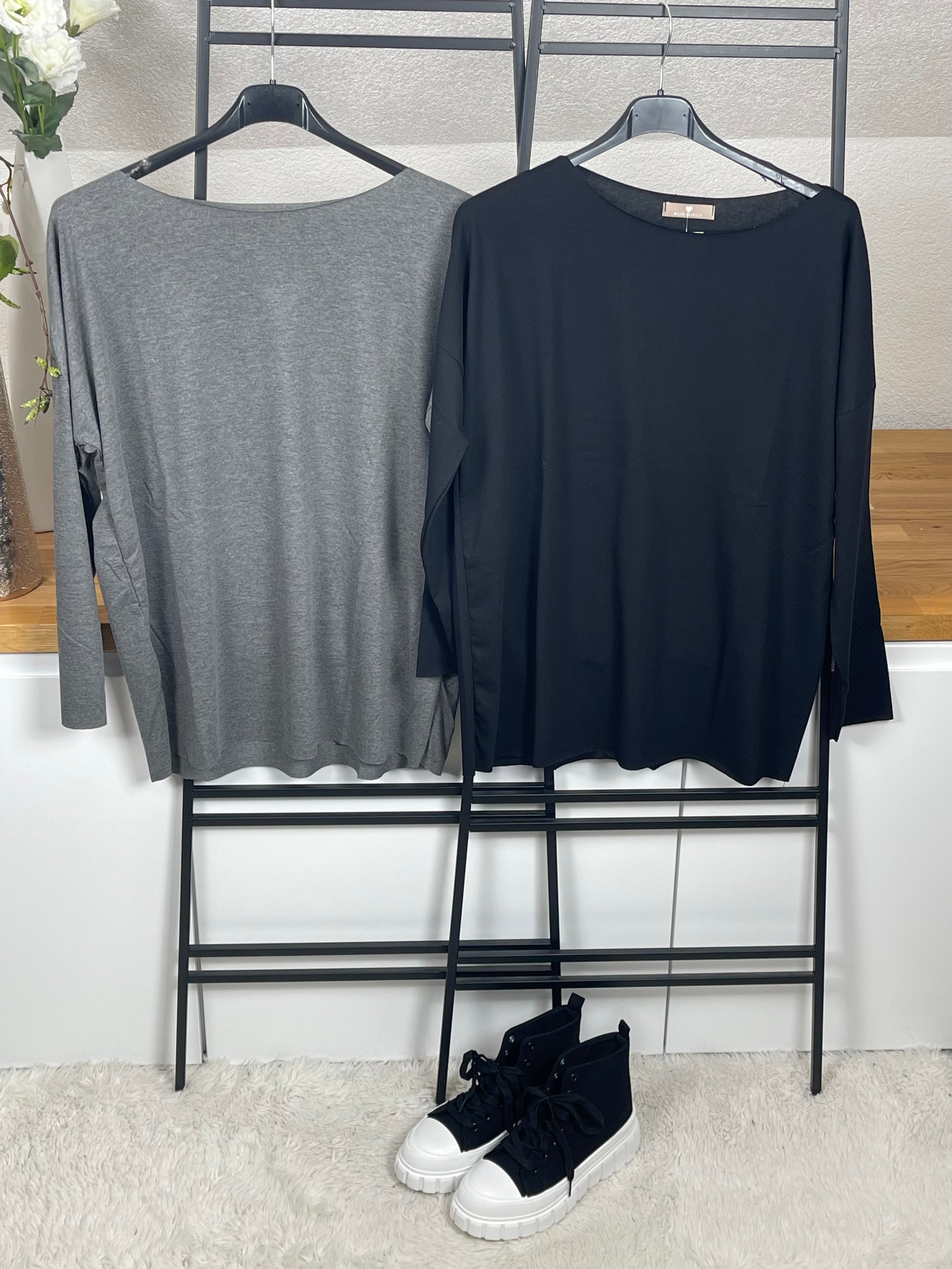 !!!AKTION!!! Shirt „Basic Round“ Einheitsgrösse Gr. 36 - 44