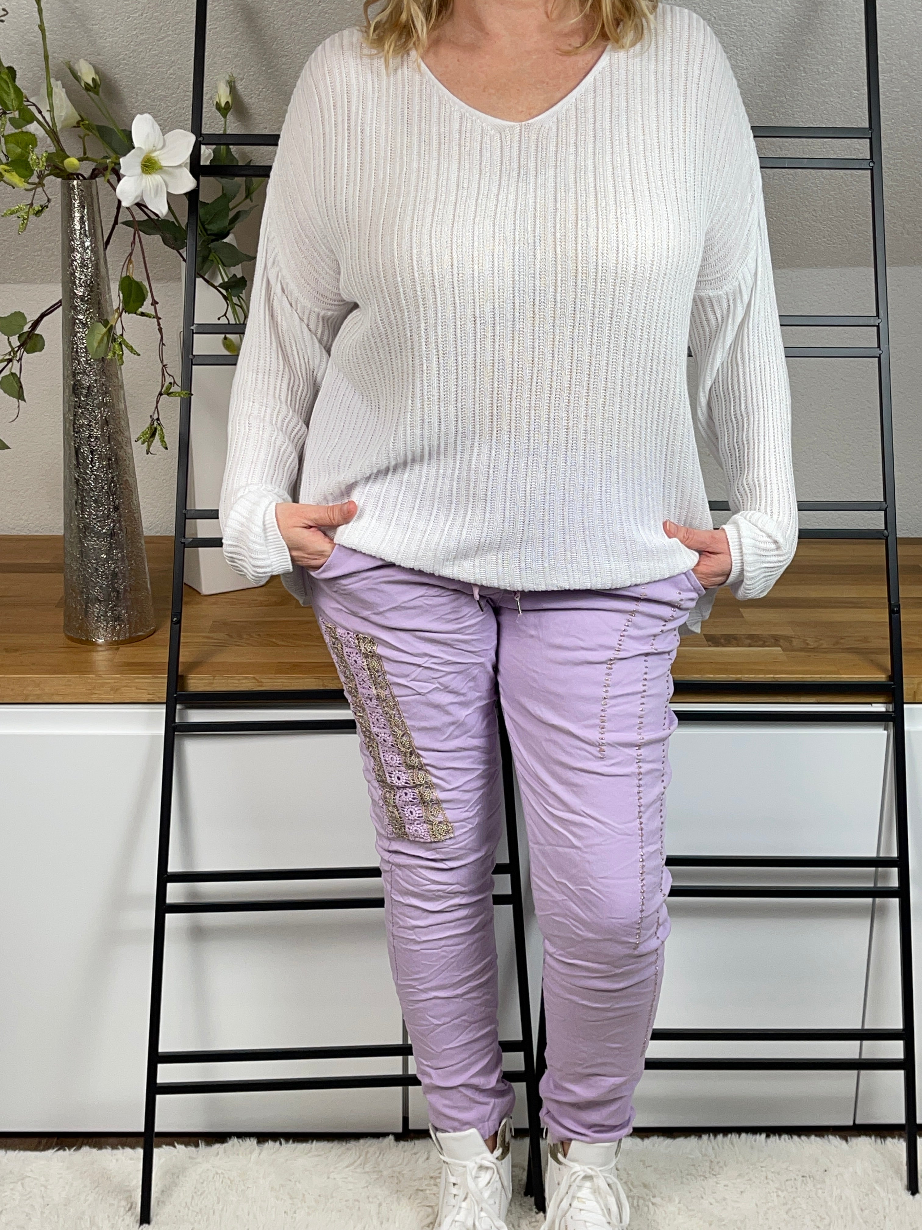 Jogpant „Amanda“Einheitsgrösse Gr. 36 - 40/42 in 3 Farben