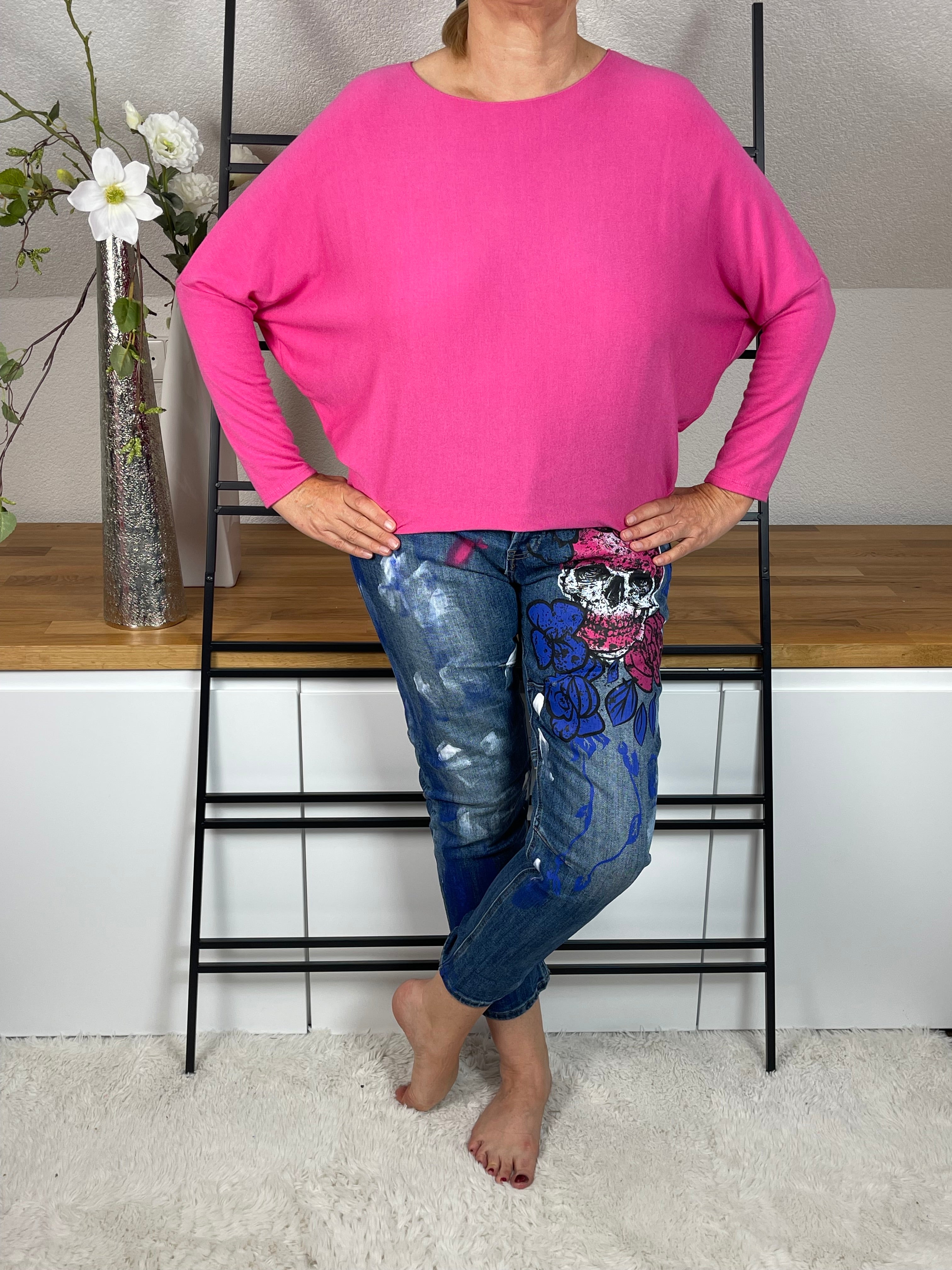 !!!!KEINE RETOURE MÖGLICH!!!!
Pullover „Bea“ Einheitsgröße Gr. 36 - 40