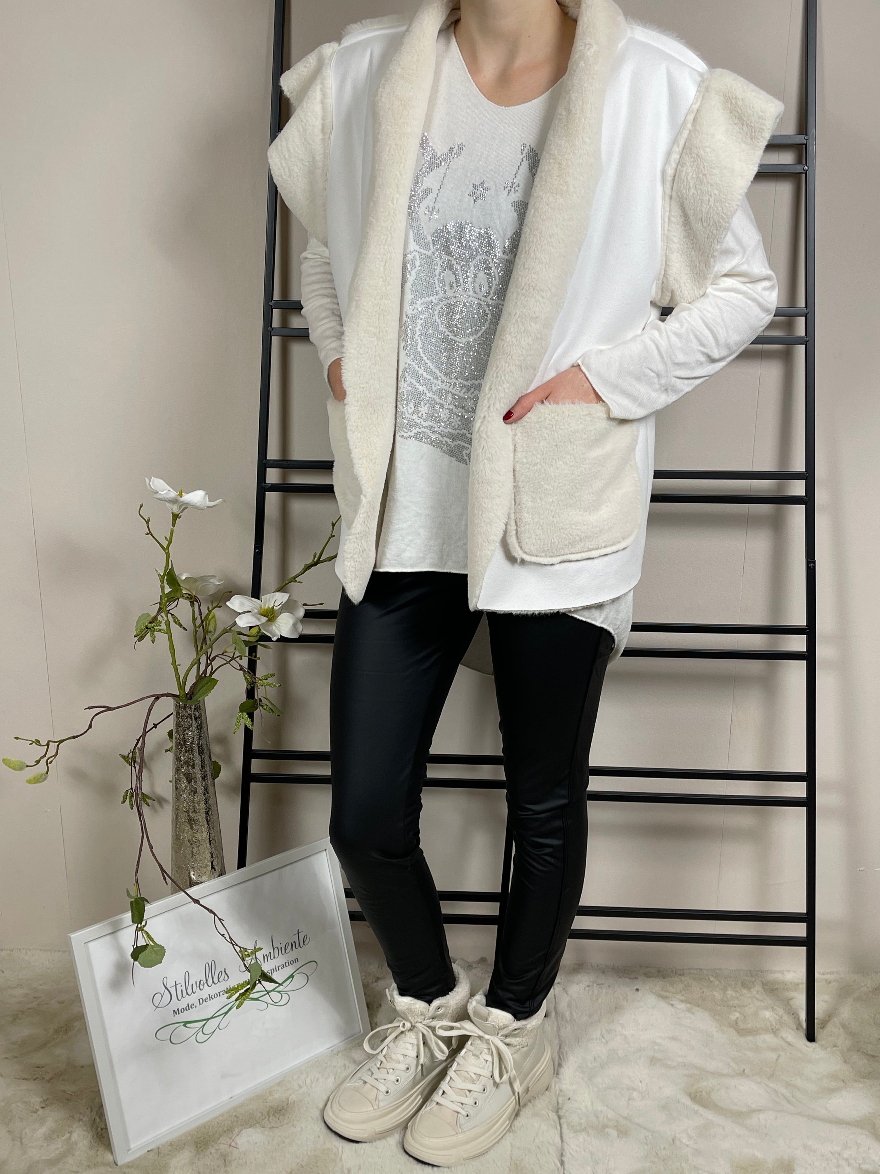 Leggings „Kunstleder“ Einheitsgrösse Gr. 34/36