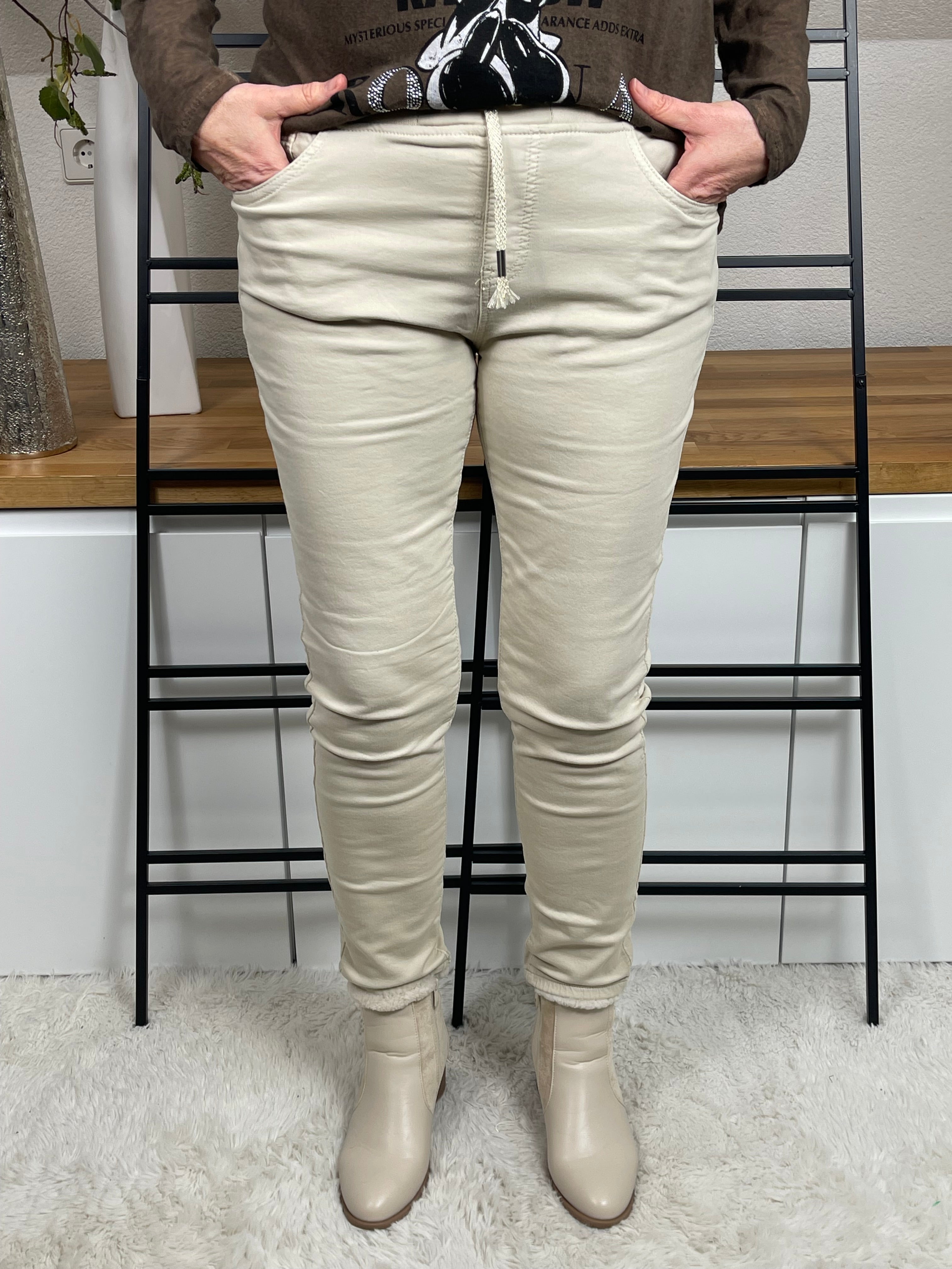 Jeans - Jogpant „Joggi“ Einheitsgrösse Gr. 36 - 44 in 3 Farben