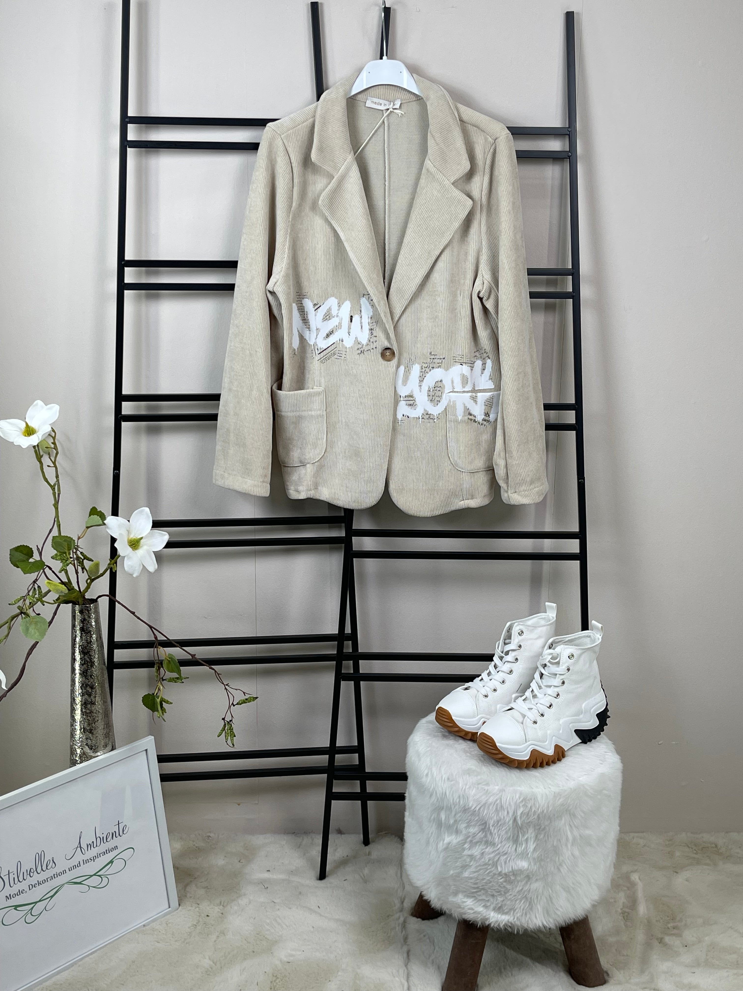 !!!!KEINE RETOURE MÖGLICH!!!!
Blazer „New York“ Einheitsgrösse Gr. 36 - 40