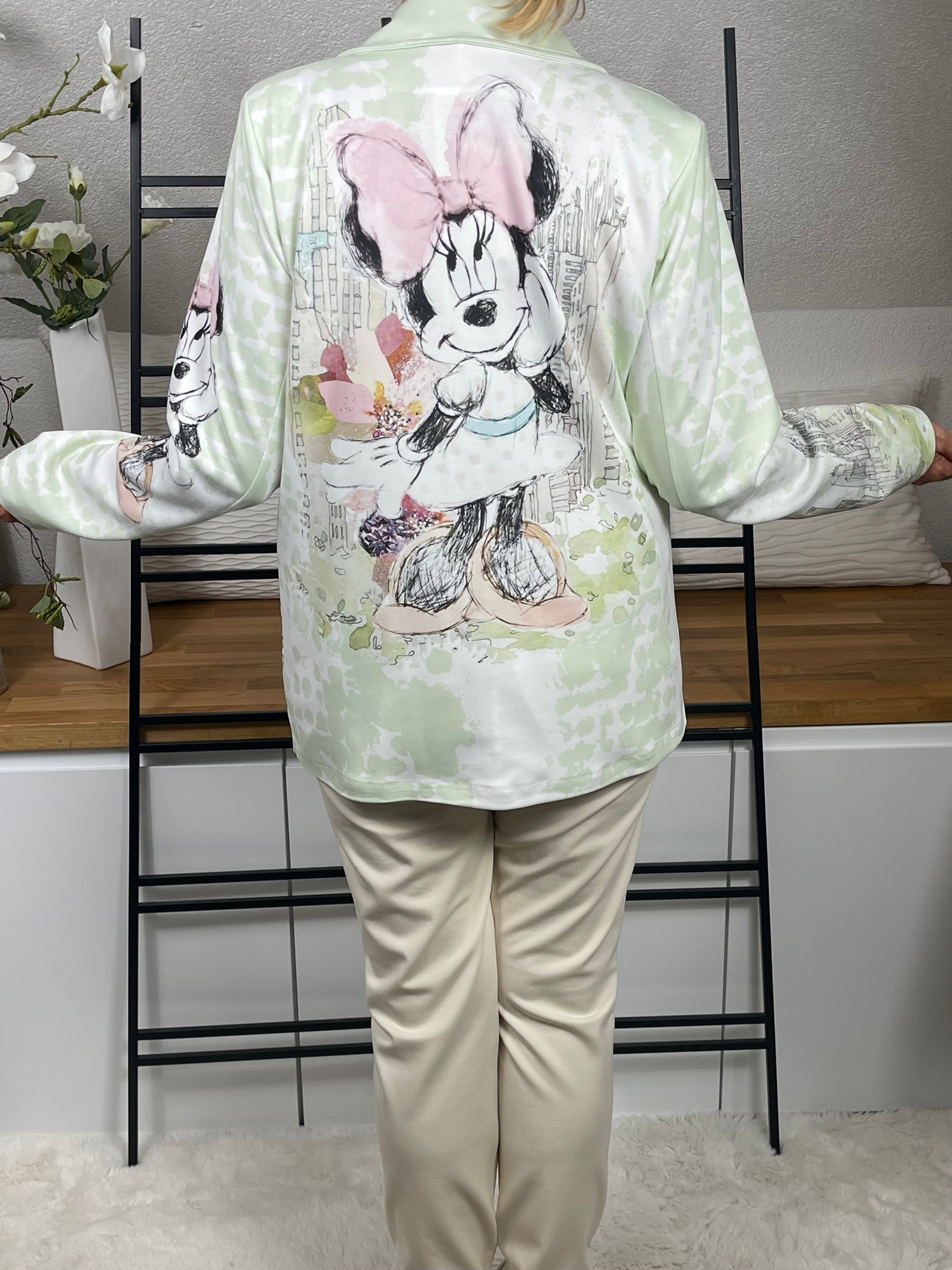 Hochwertiger Damen Blazer „Minney“ mit Glitzer Einheitsgröße Gr. 38 - 44 in 2 Farben