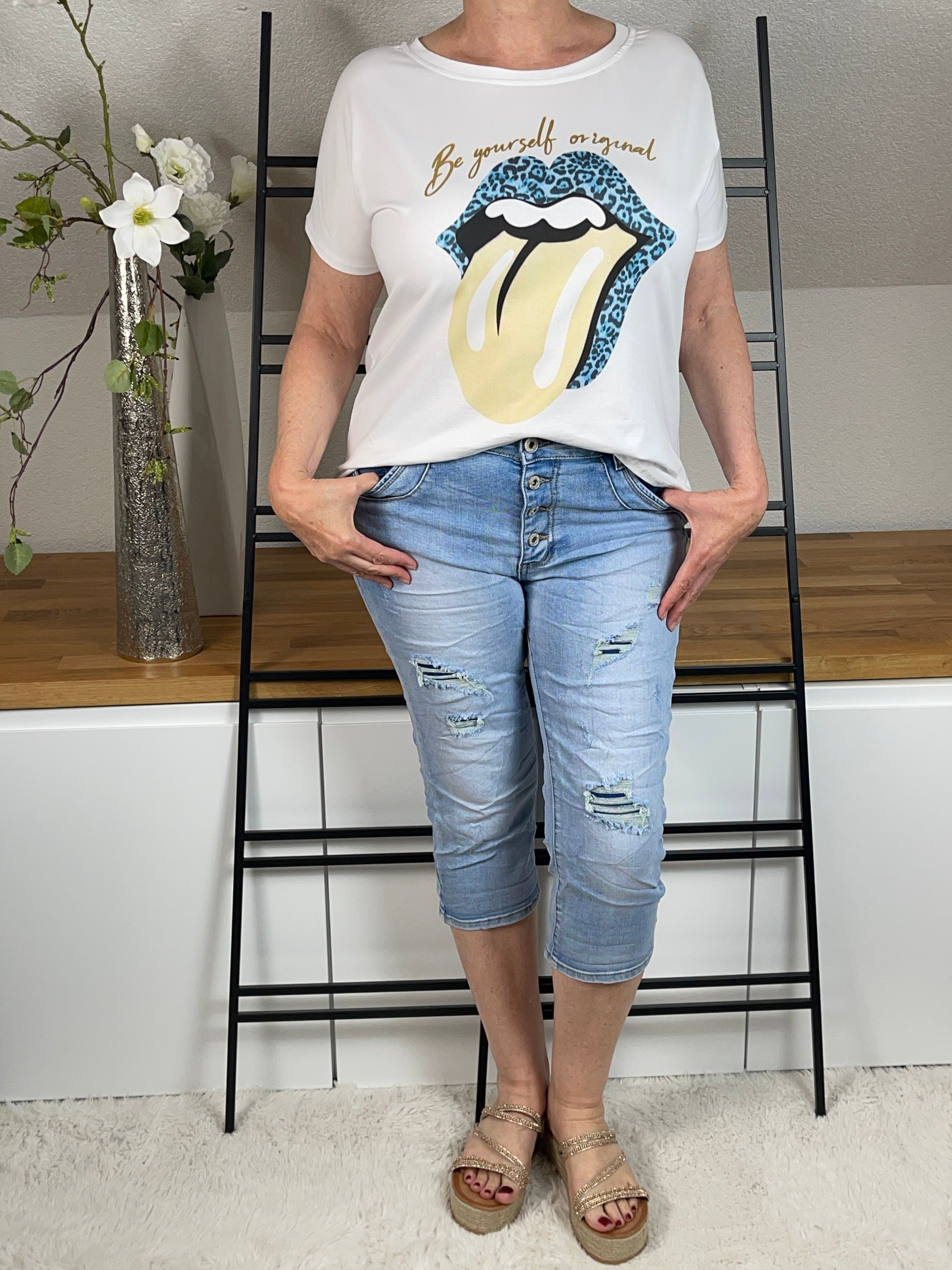 !!!!KEINE RETOURE MÖGLICH!!!!3/4 Jeans „Daphne“ Gr. 42 - 48