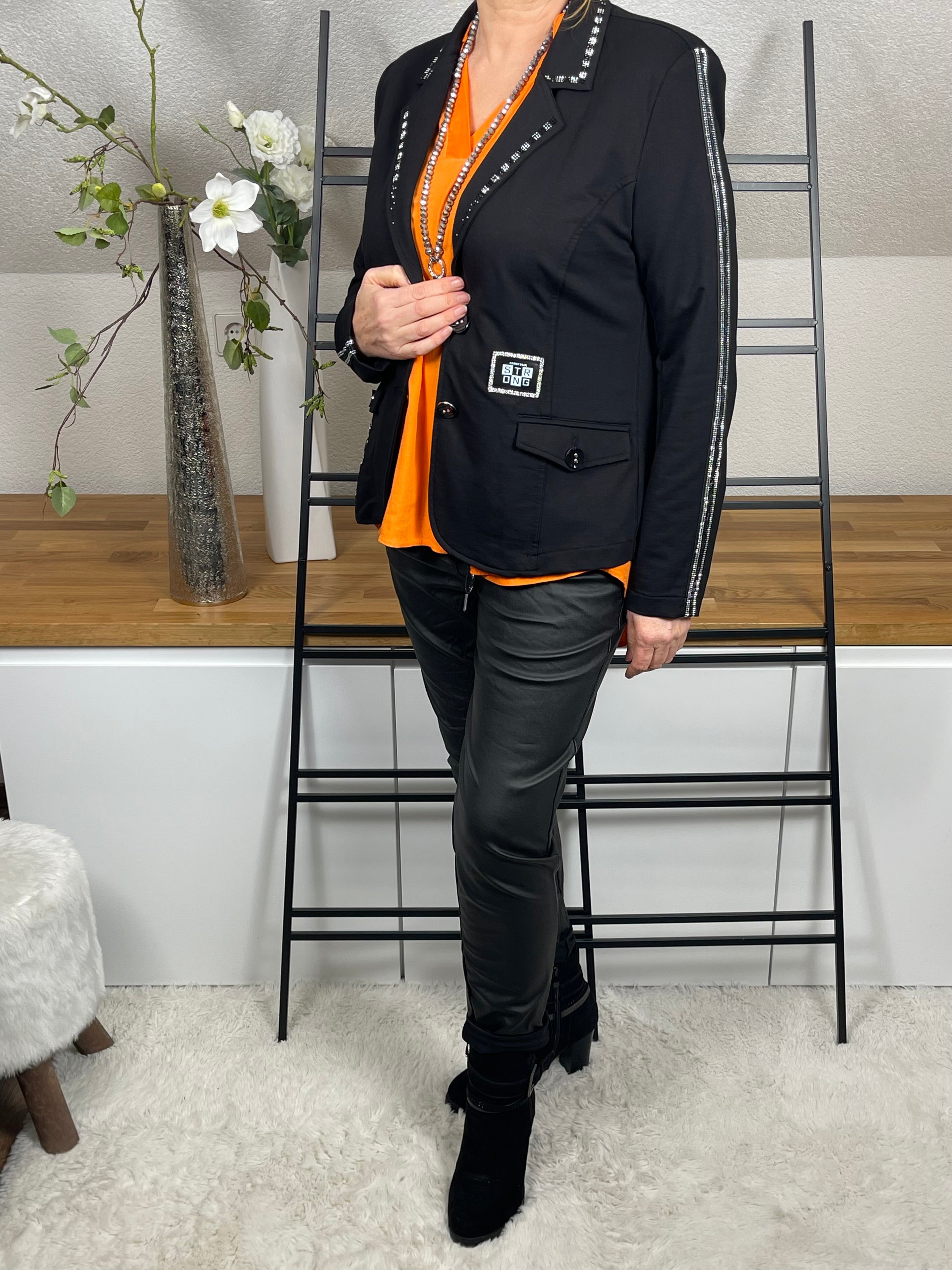 Blazer „Totenkopf“ von „EU-Queen“ Gr. 36 - 42