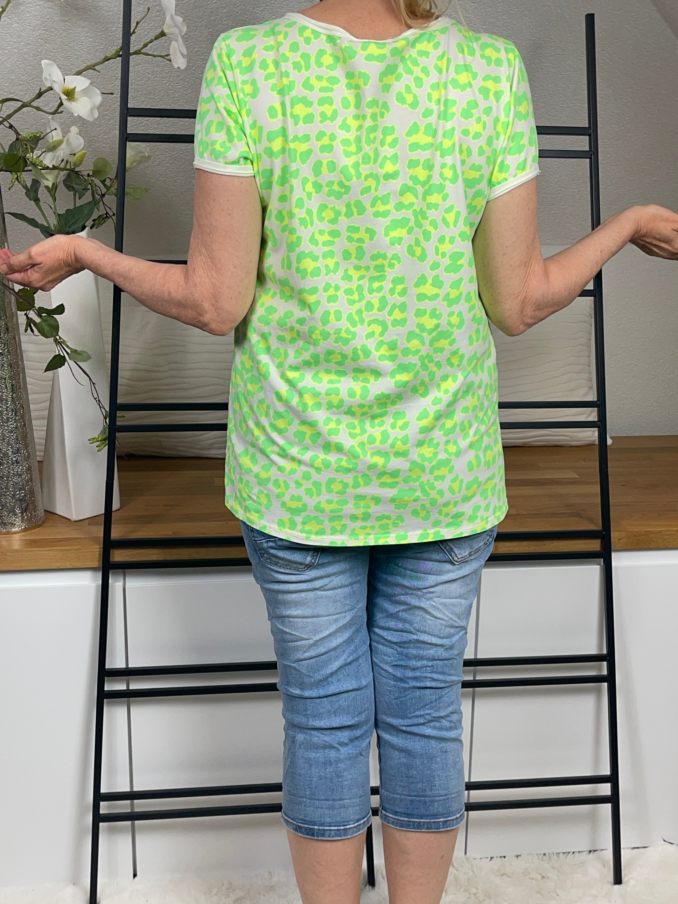 Damen - T - Shirt „Animal Love“ Einheitsgrösse Gr. 38 - 42 in 3 Farben