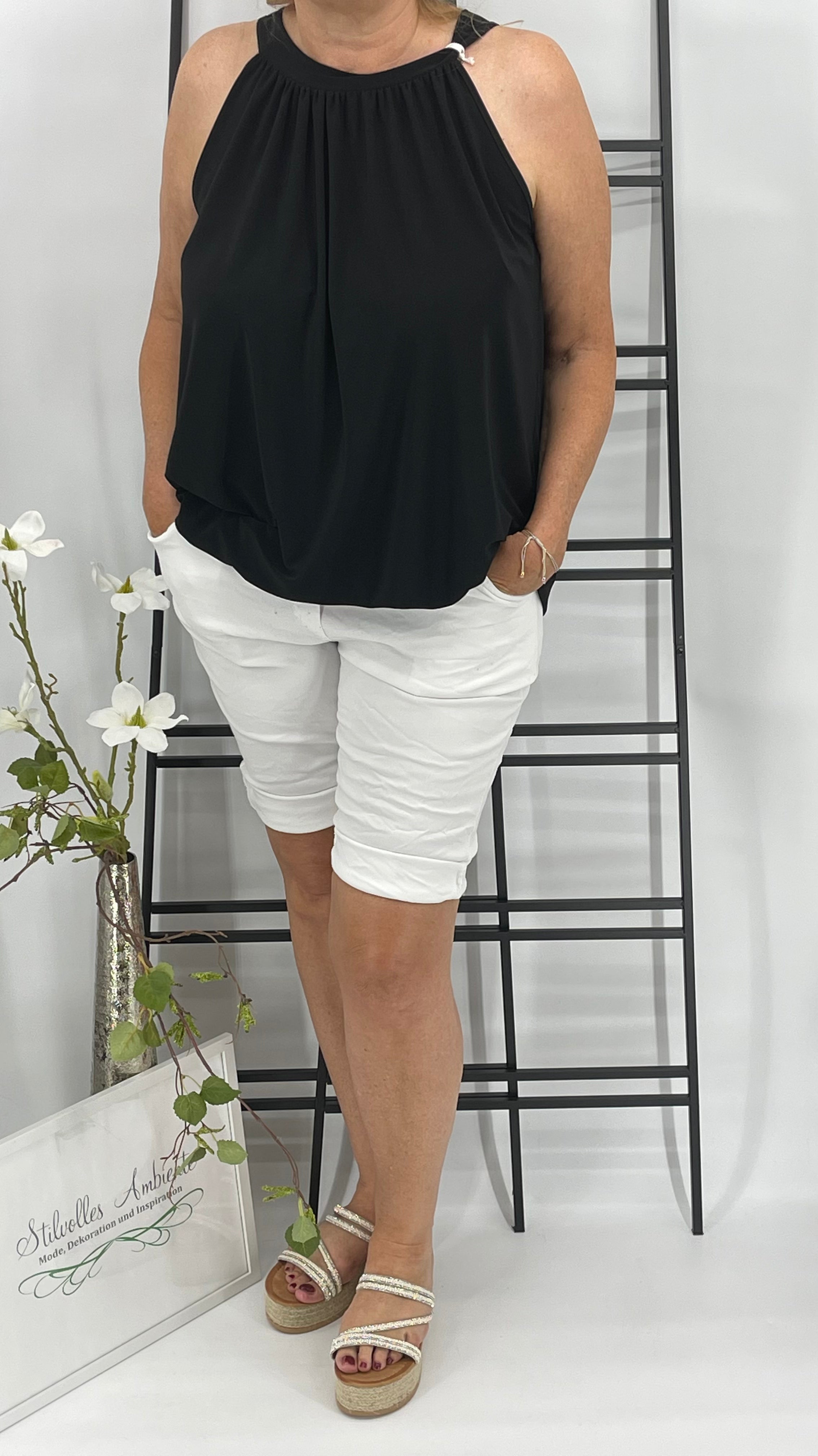Neckholder- Top Einheitsgrösse Gr. 36 - 44 in 10 Farben