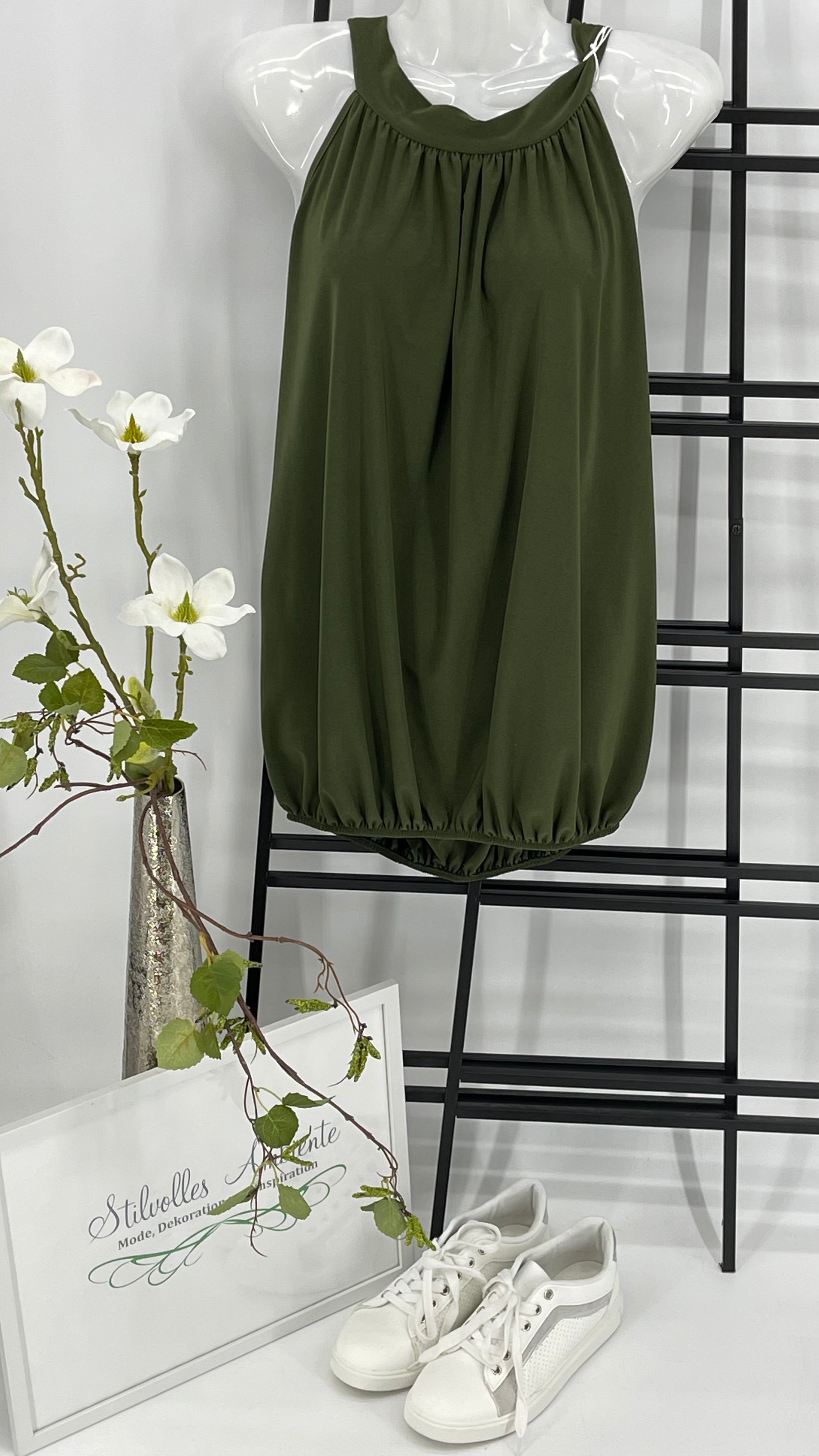 Neckholder- Top Einheitsgrösse Gr. 36 - 44 in 10 Farben