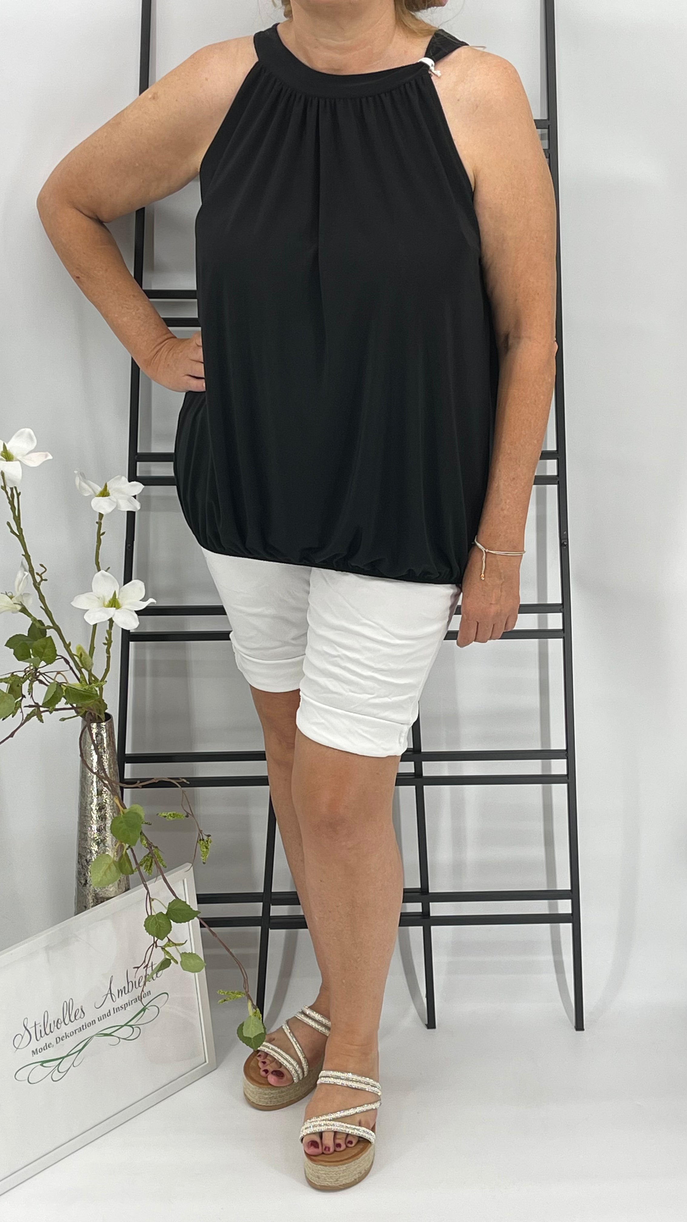 Neckholder- Top Einheitsgrösse Gr. 36 - 44 in 10 Farben