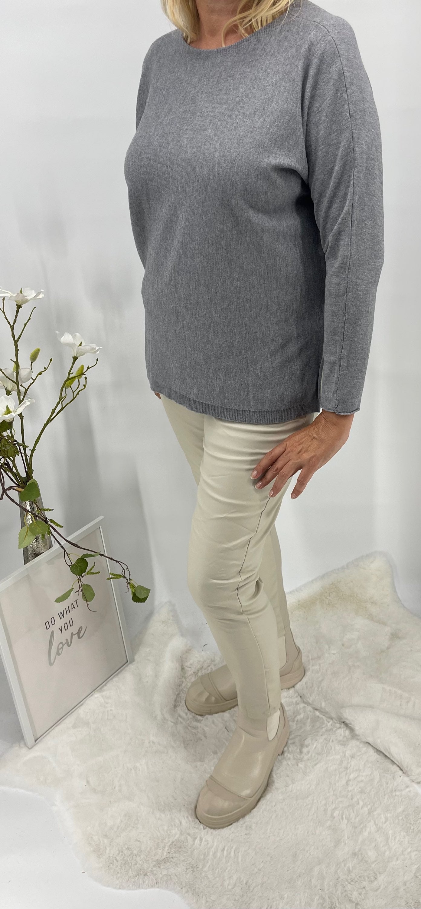 Pullover „Feinstrick“ Einheitsgrösse Gr. 36 - 44