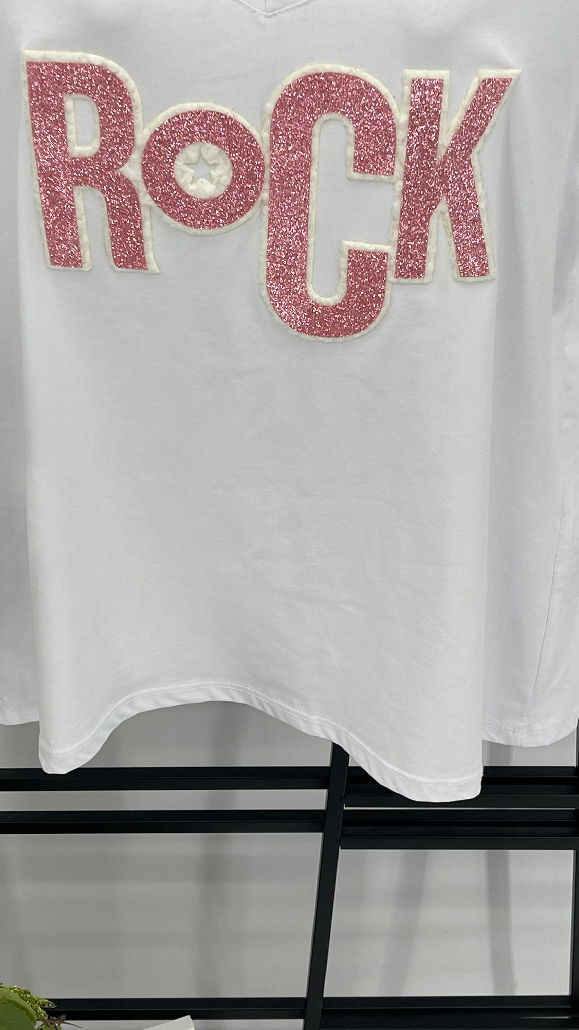 T - Shirt „Rock“ Einheitsgrösse Gr. 36 - 40 in 3 Farben