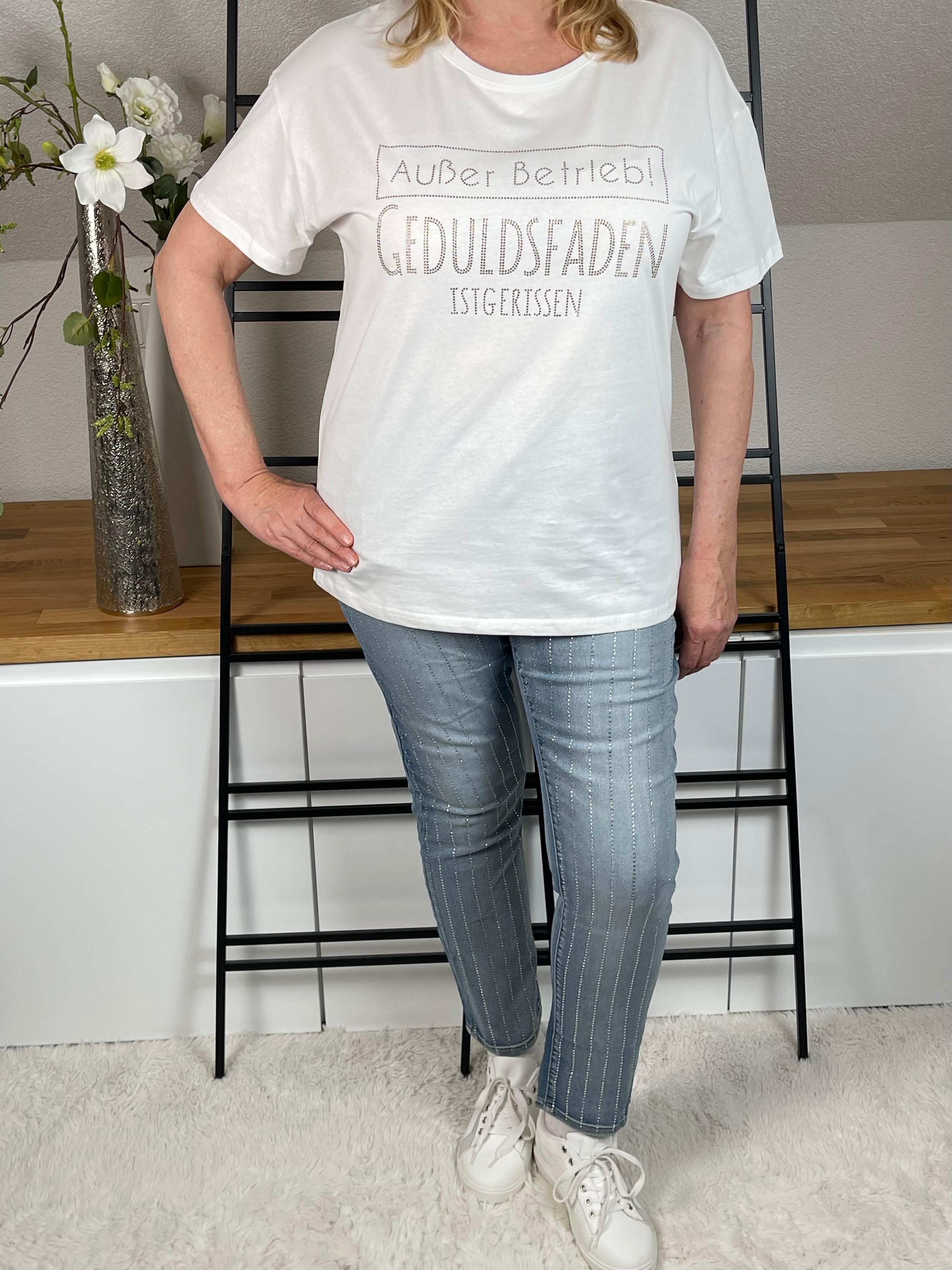 T - Shirt „Außer Betrieb…“ Einheitsgrösse Gr. 38 - 44