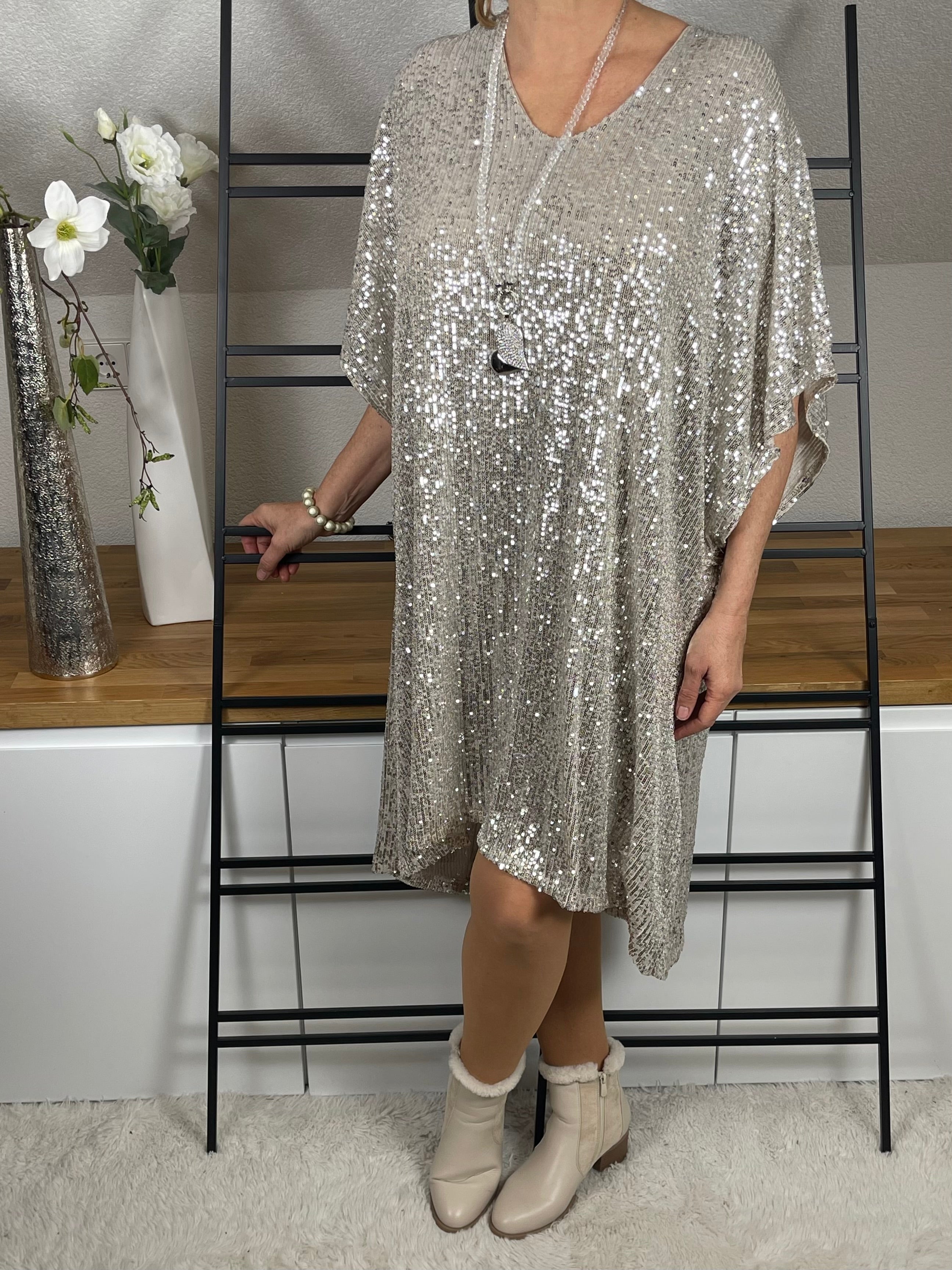 !!!AKTION!!!                            Damen - Paillettenkleid in 3 Farben