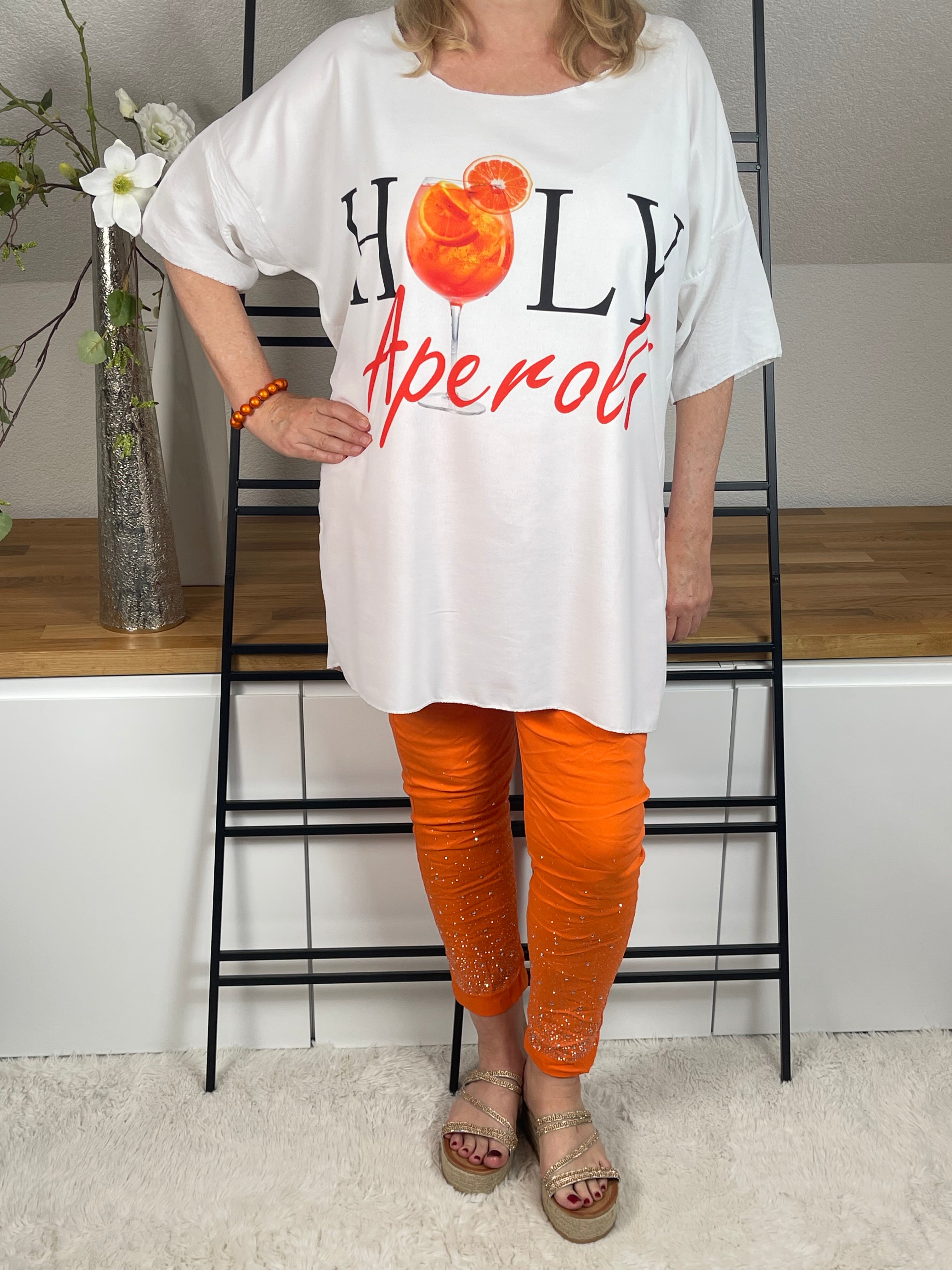 Tunika - Shirt „Holy Aperoli“ Einheitsgrösse Gr. 40 - 44/46