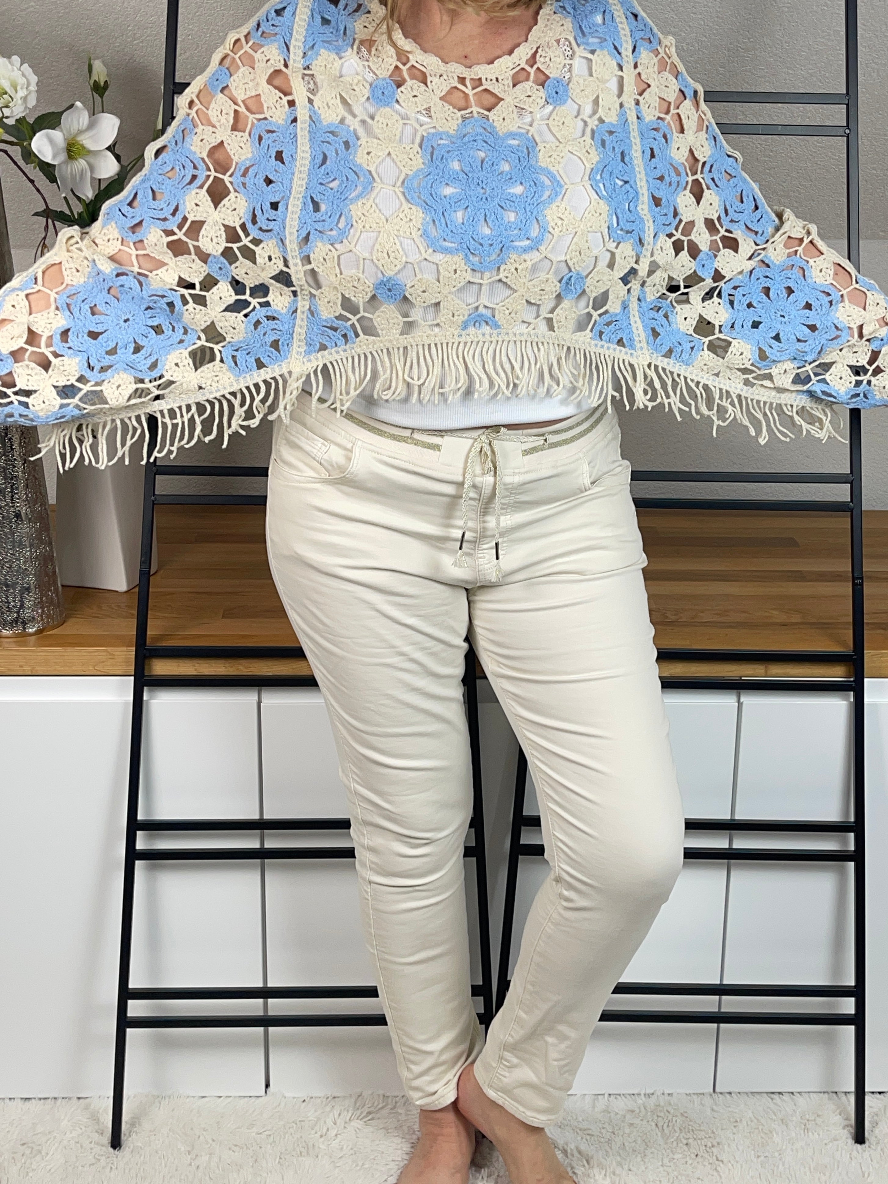 Pullover „Romantik“ von Einheitsgrösse Gr. 36 - 42/44