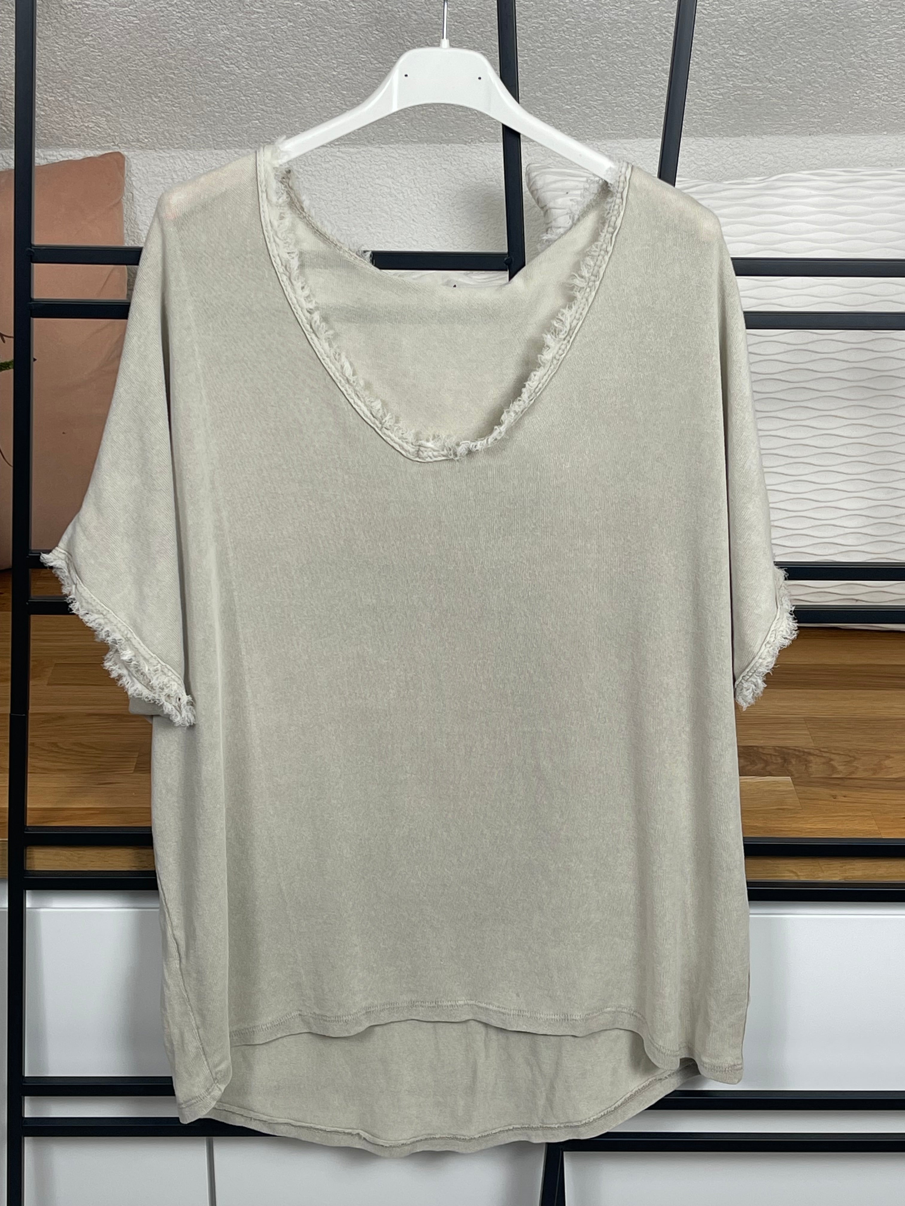 Damen T - Shirt „Vintage“ Einheitsgrösse Gr. 38 - 44 in 5 Farben
