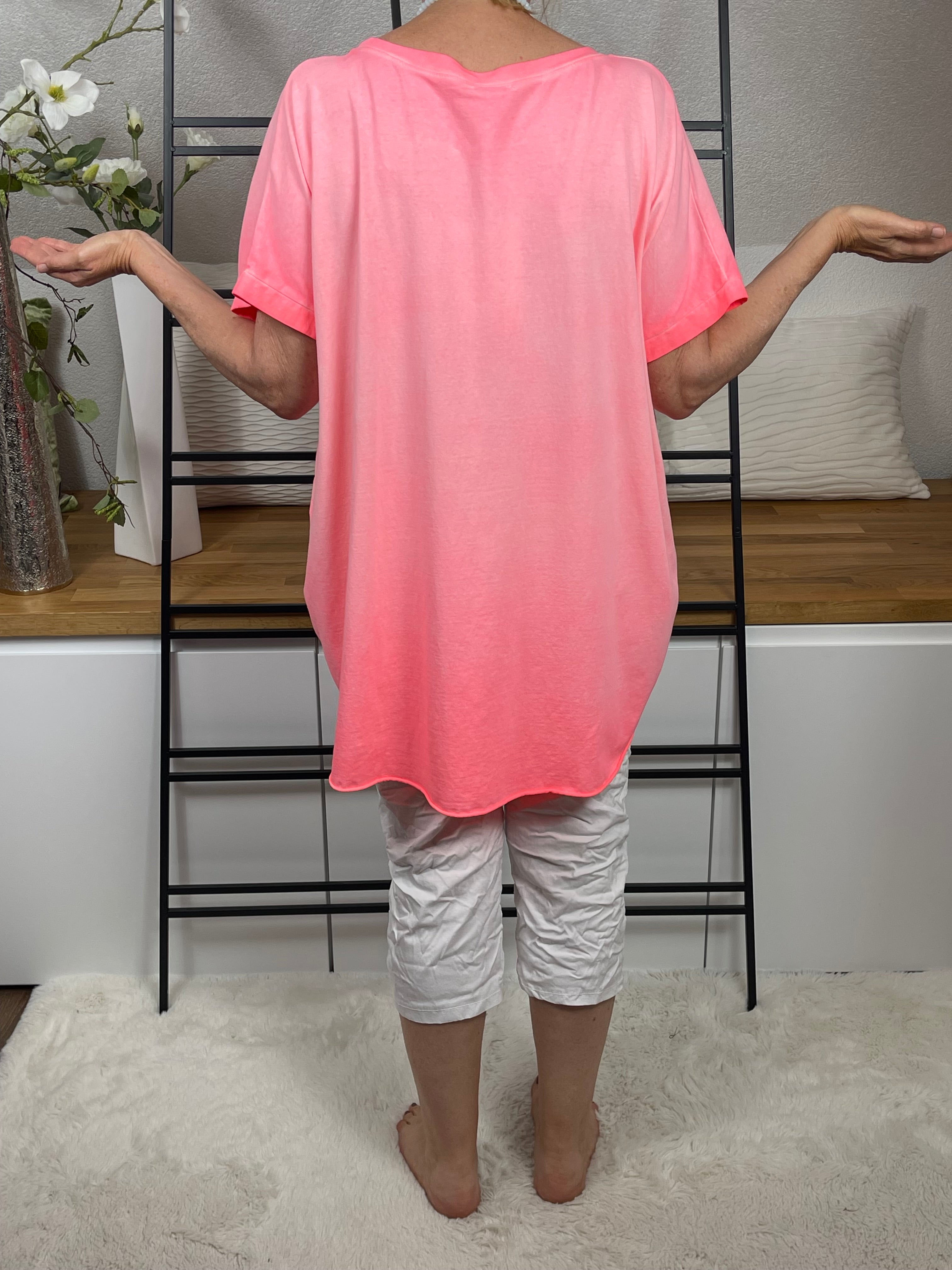 !!!!AKTION!!!!                         Damen Maxi - T - Shirt Einheitsgrösse Gr. 44 - 50 in 2 Farben