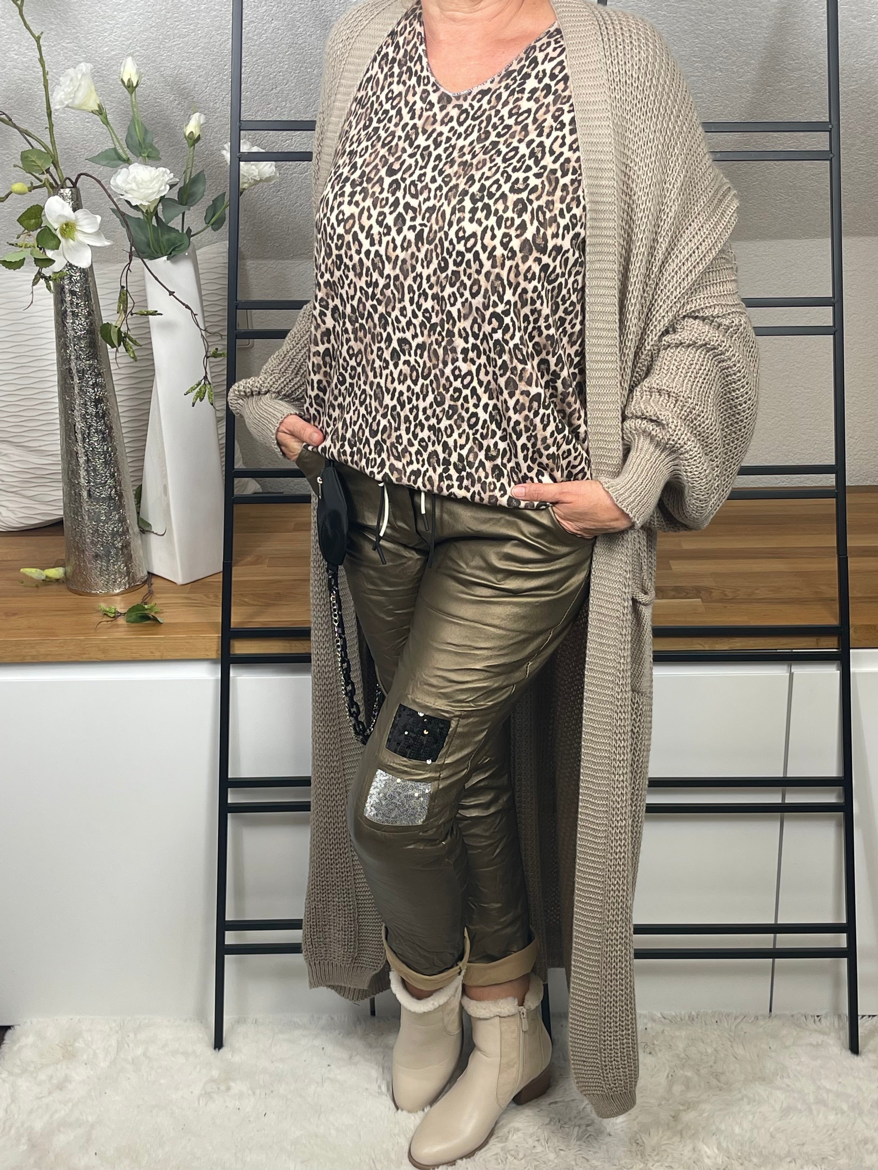 Strickmantel „Elise“ Einheitsgrösse Gr. 36 - 44/46