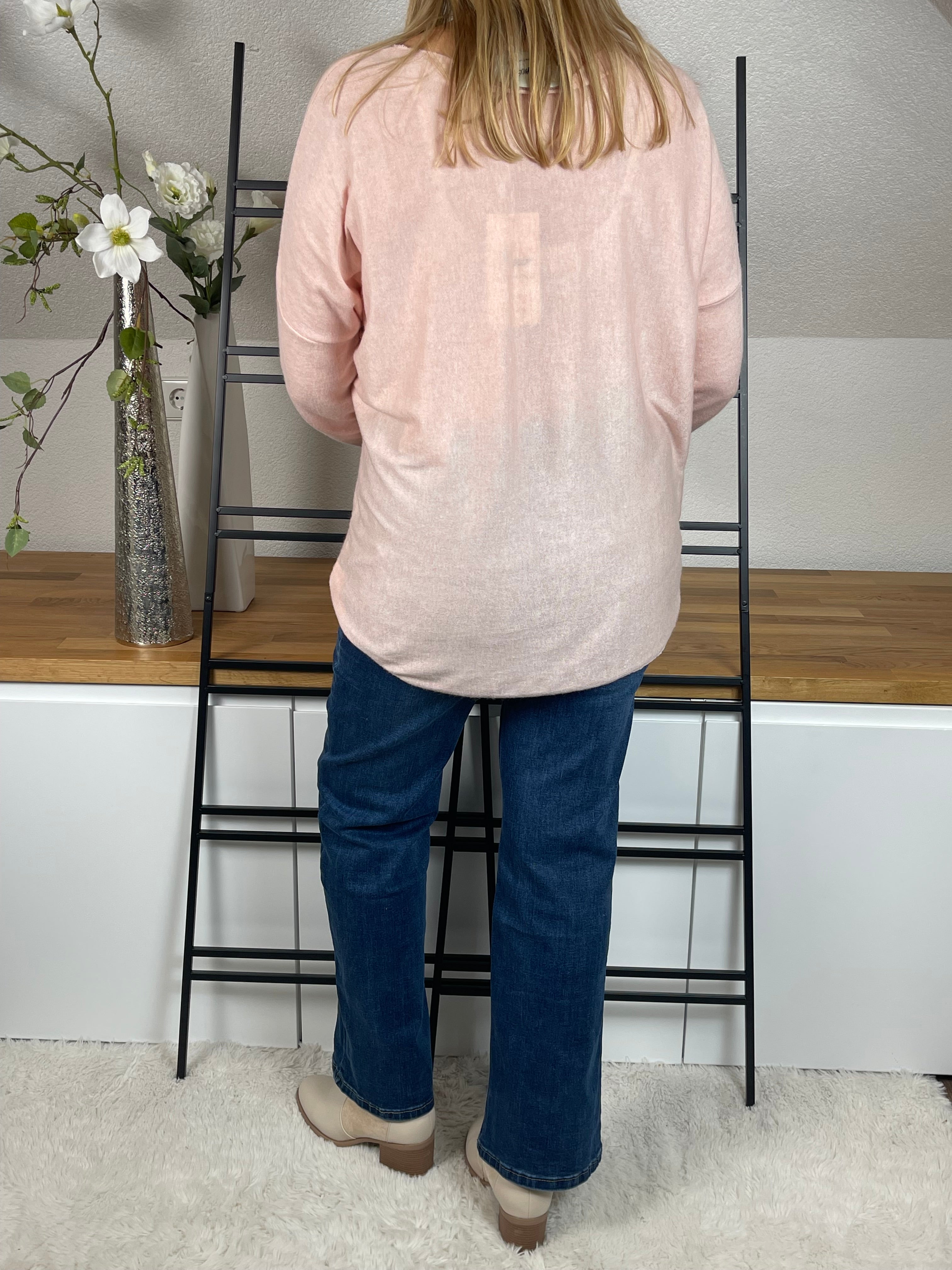 Pullover „Feinstrick - Basic“ Einheitsgrösse Gr. 36 - 44