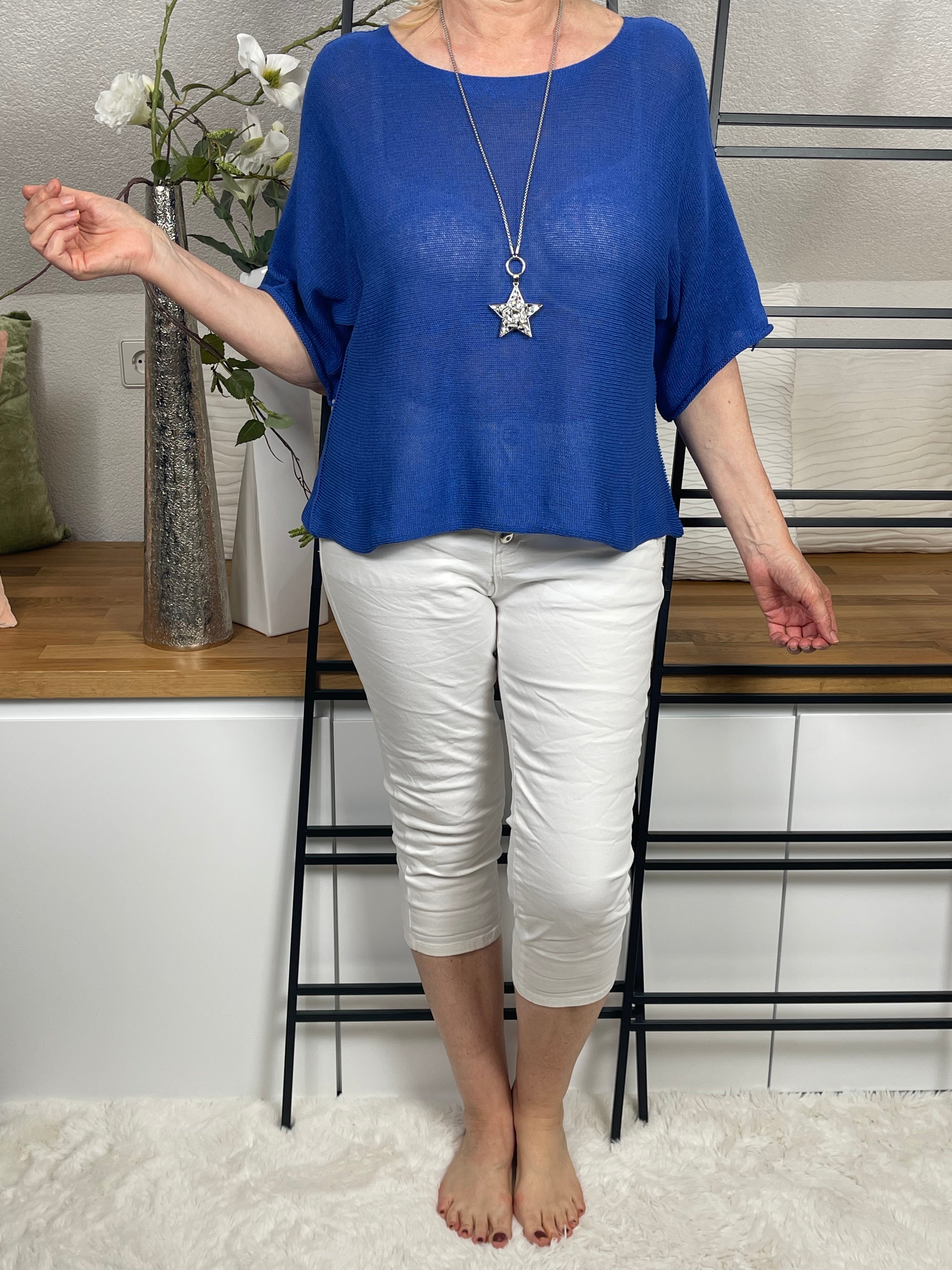 Damen Pullover - Shirt „Feinstrick“ Einheitsgröße Gr. 36 - 40 in 8 Farben