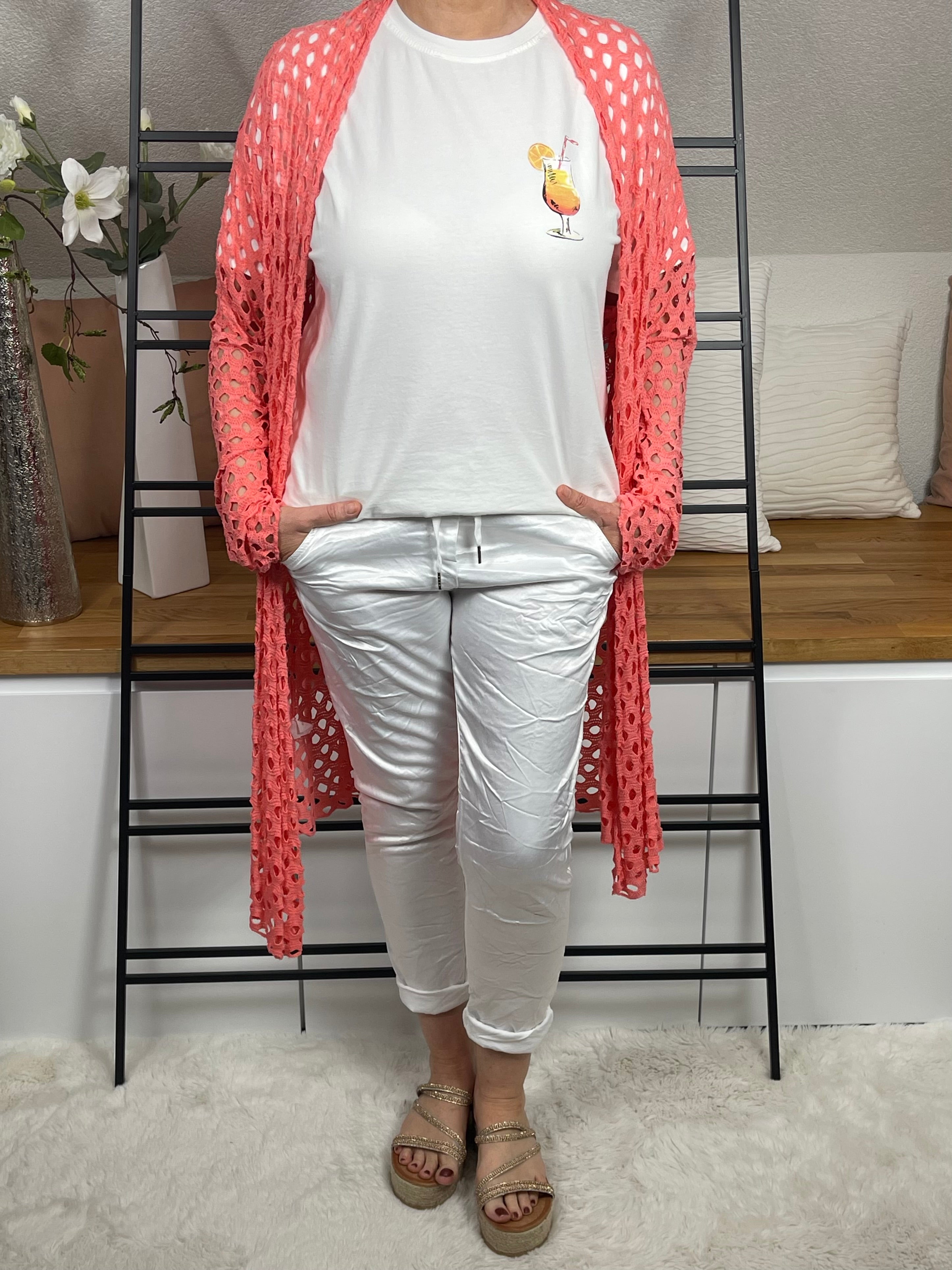 Cardigan „Lochi“ Einheitsgrösse Gr. 36 - 44/46