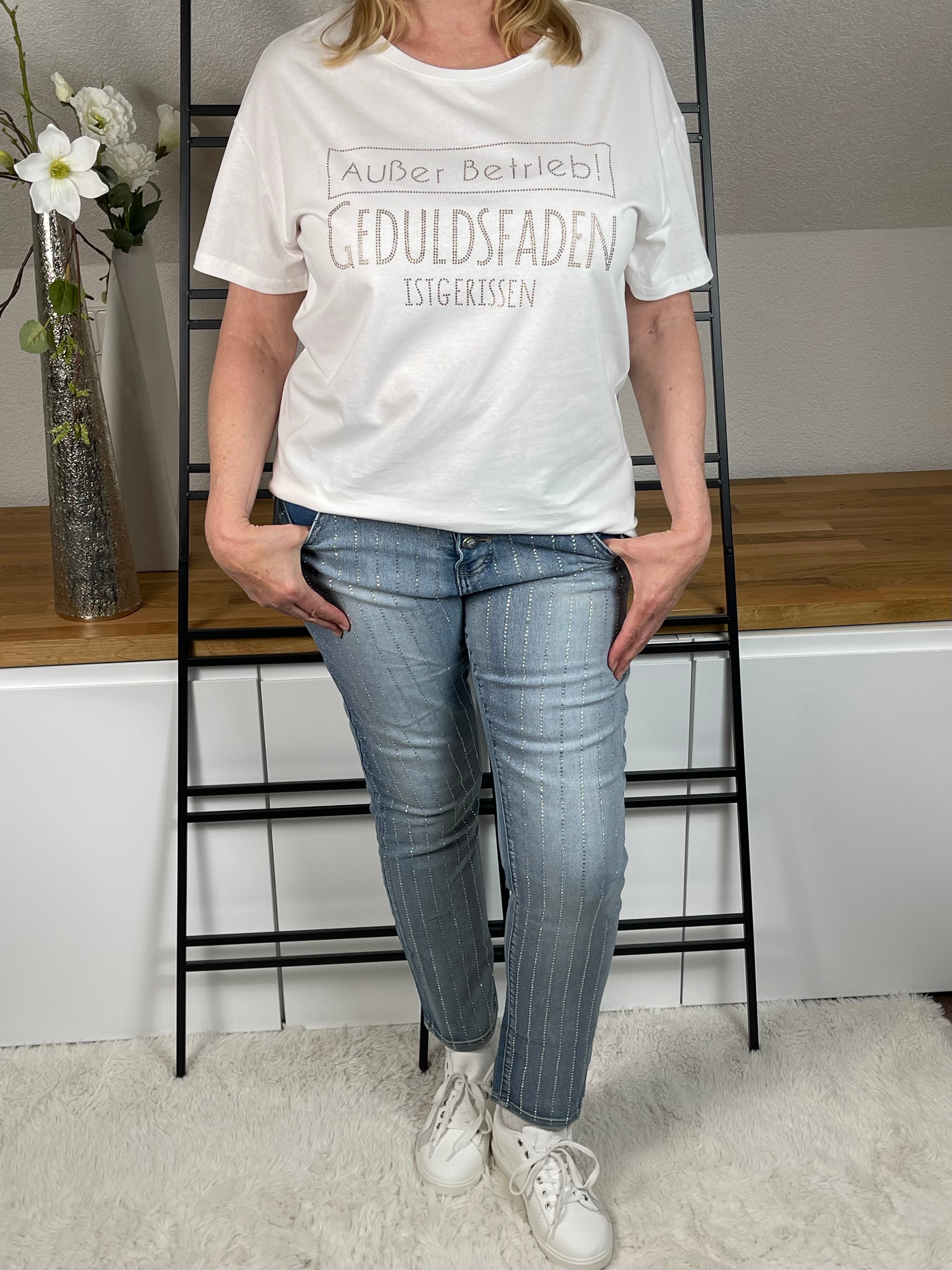 T - Shirt „Außer Betrieb…“ Einheitsgrösse Gr. 38 - 44