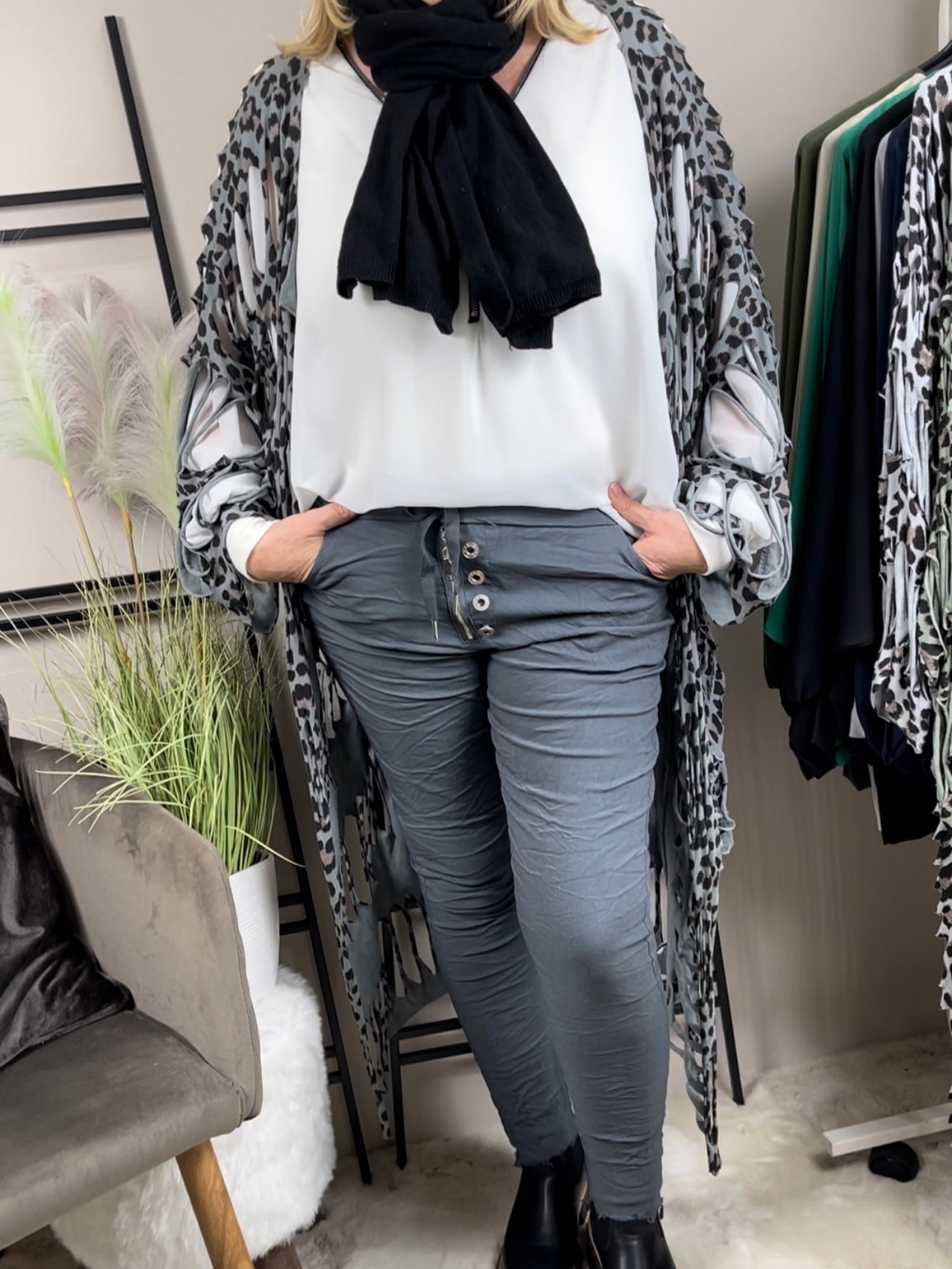 Longjacke „Lochi“ Einheitsgrösse Gr. 36 - 46