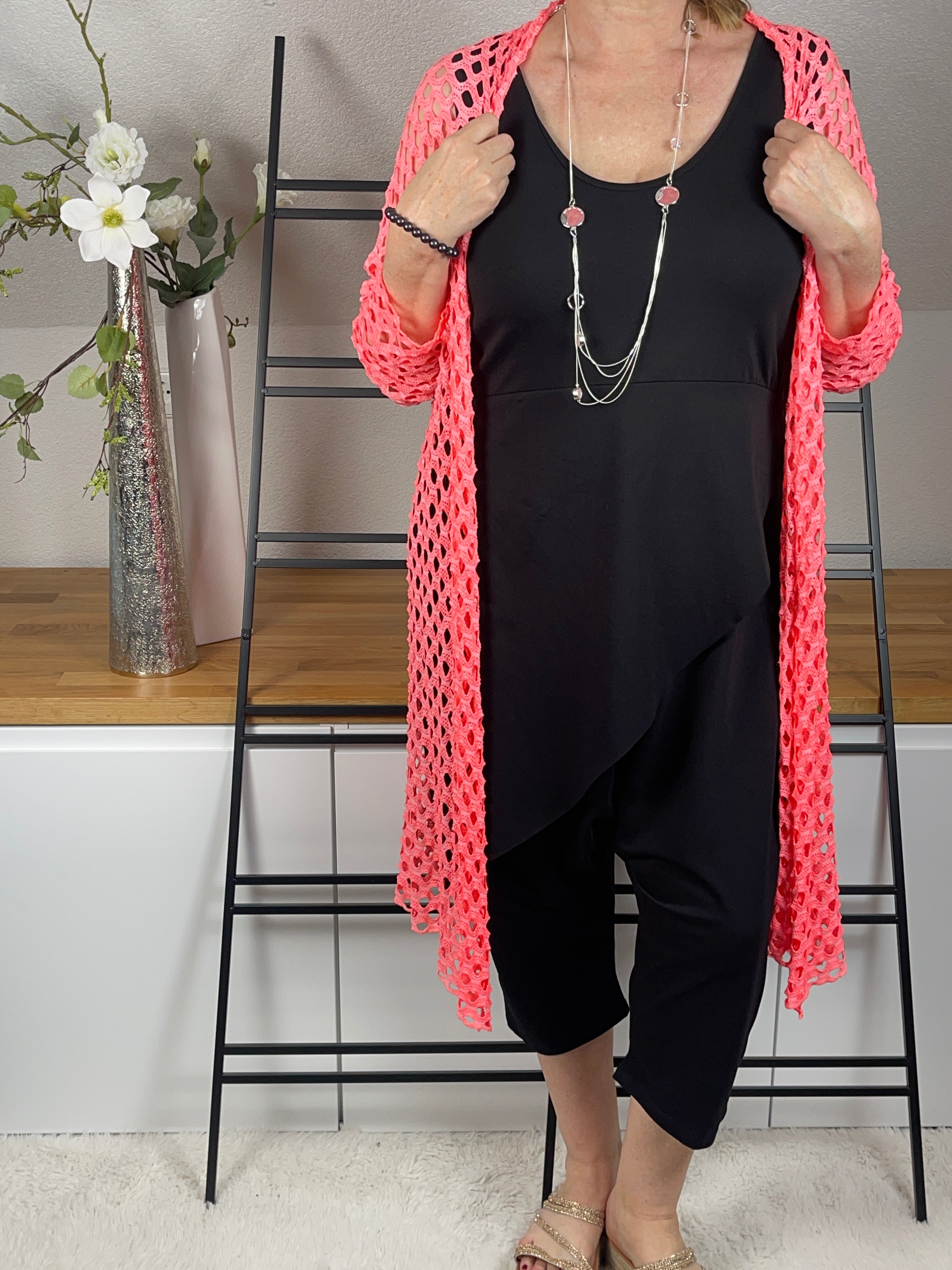 Cardigan „Long“ Einheitsgrösse Gr. 36 - 44/46