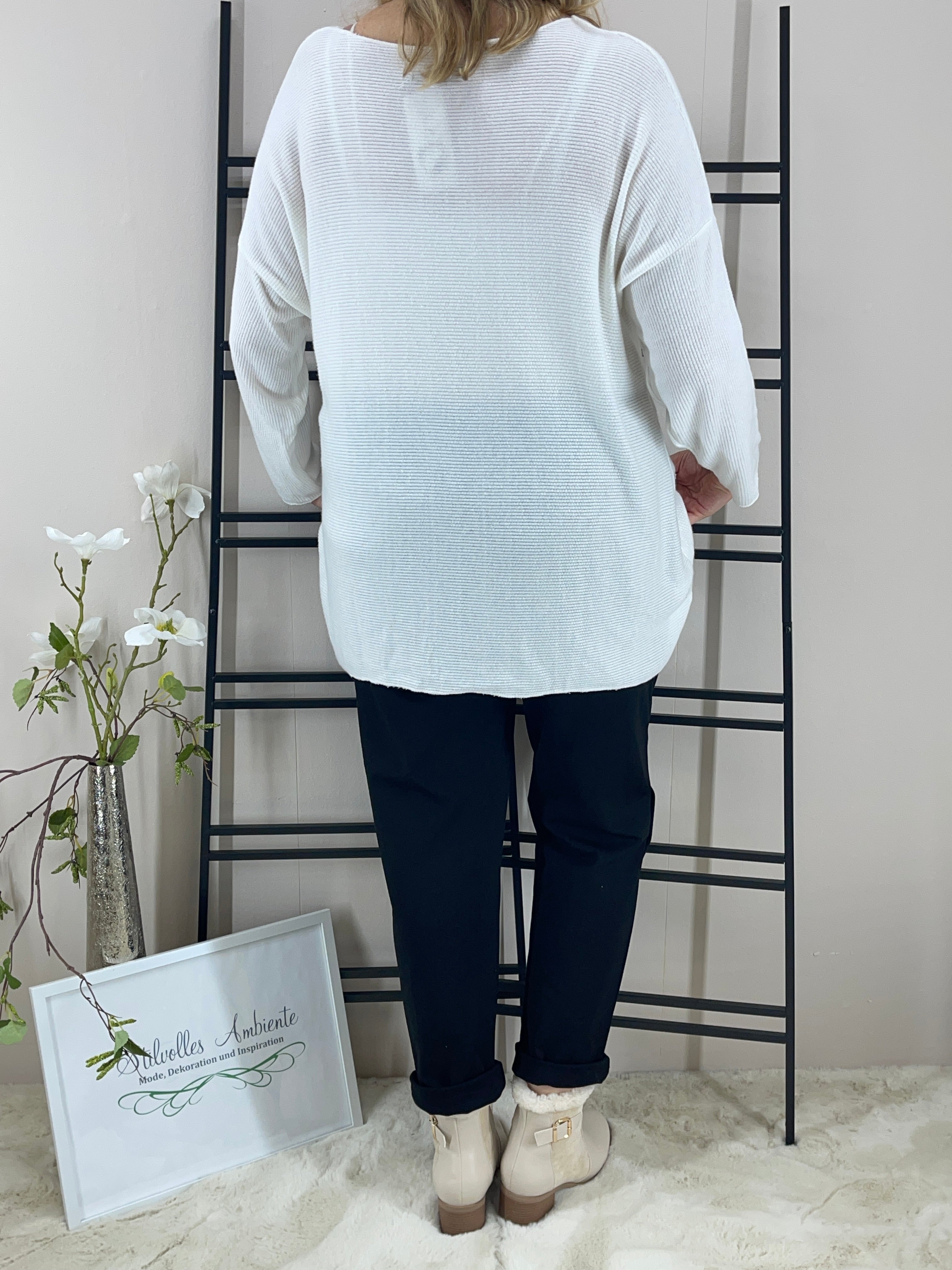 Pullover "Feinstrick" Einheitsgrösse Gr. 36 - 46