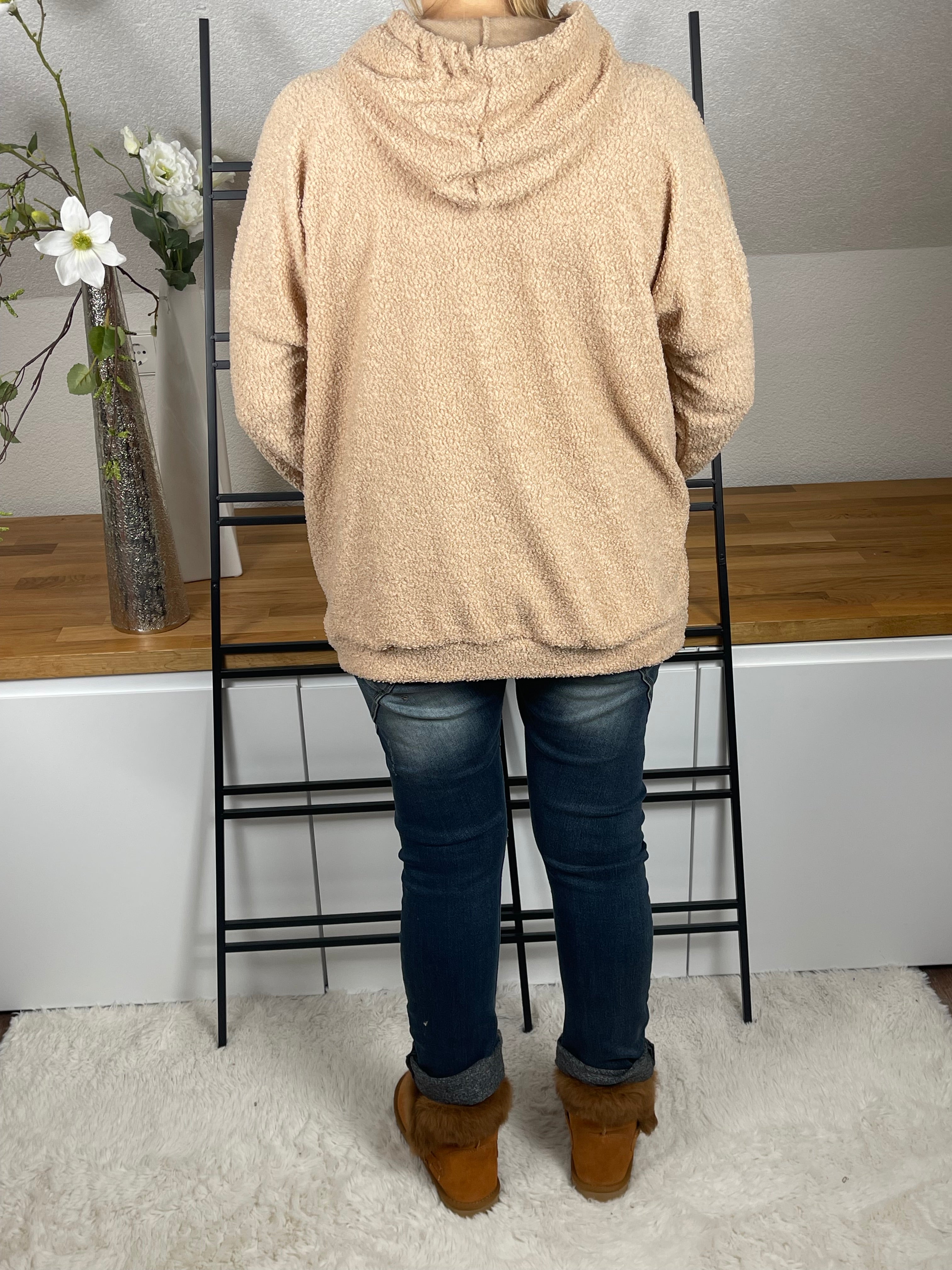 Damen Hoodie „Teddy“ in 2 Farben