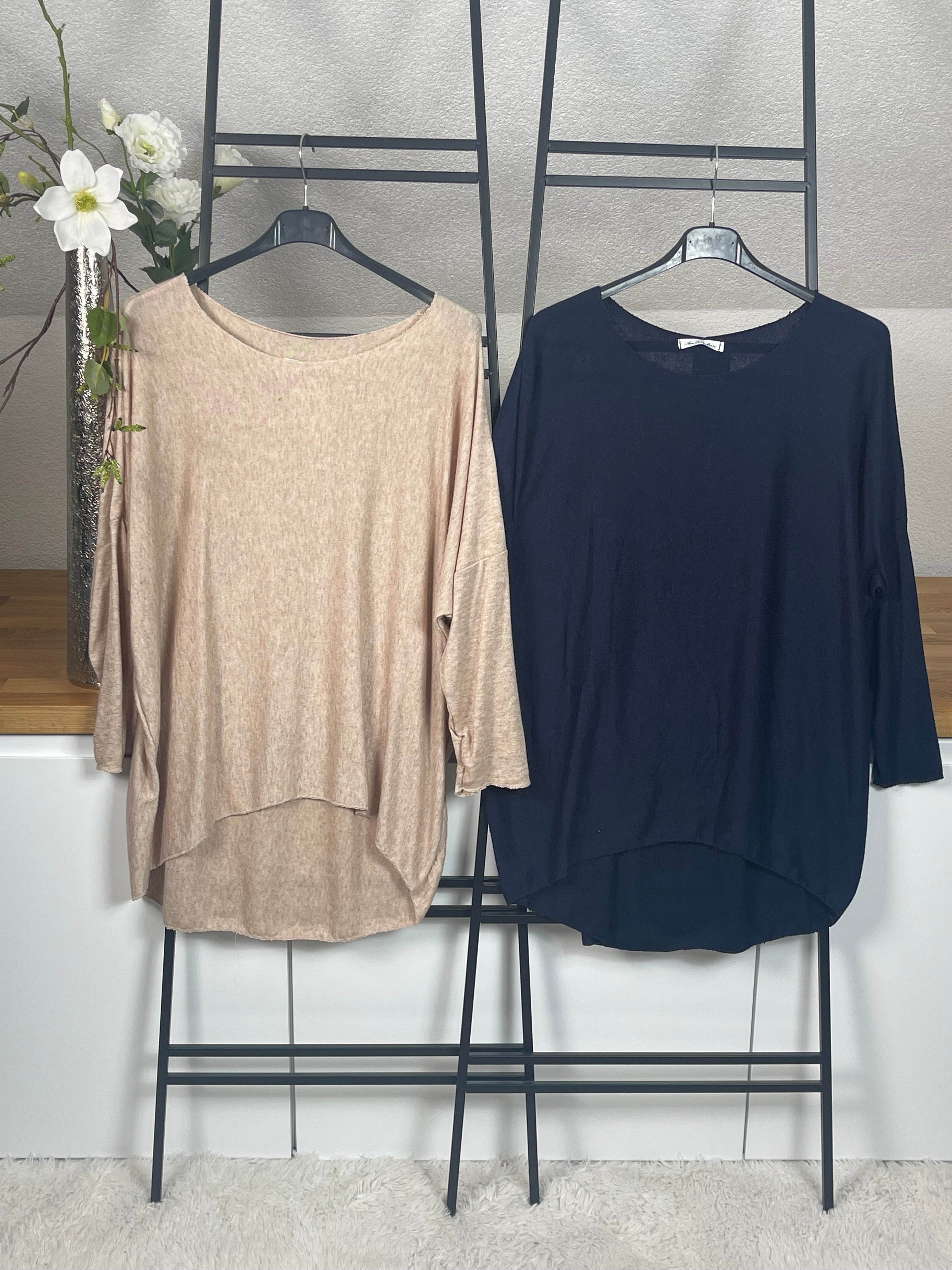 Pullover „Feinstrick - Basic“ Einheitsgrösse Gr. 36 - 44