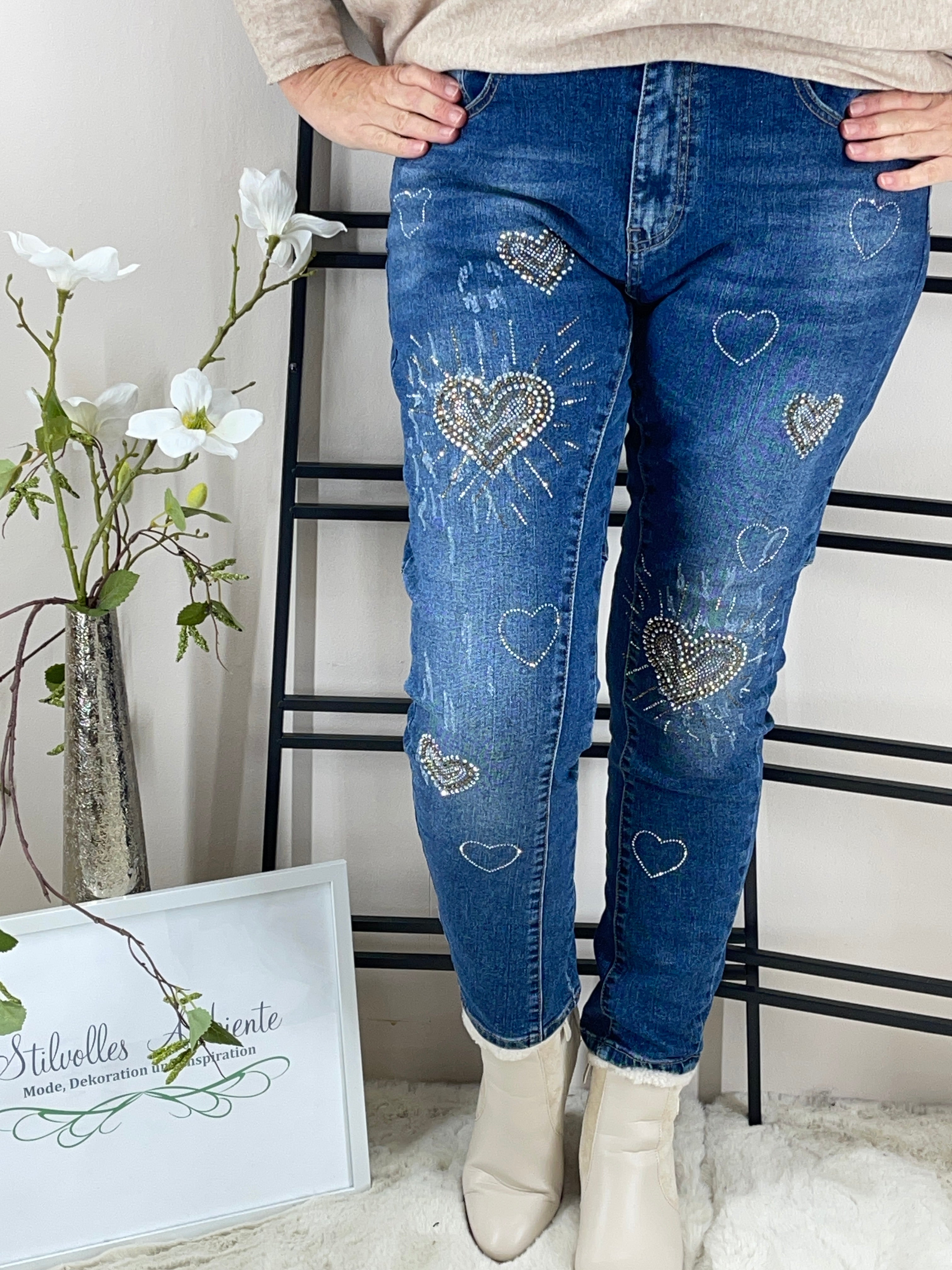 Jeans „Heart“ Gr. 36 - 42