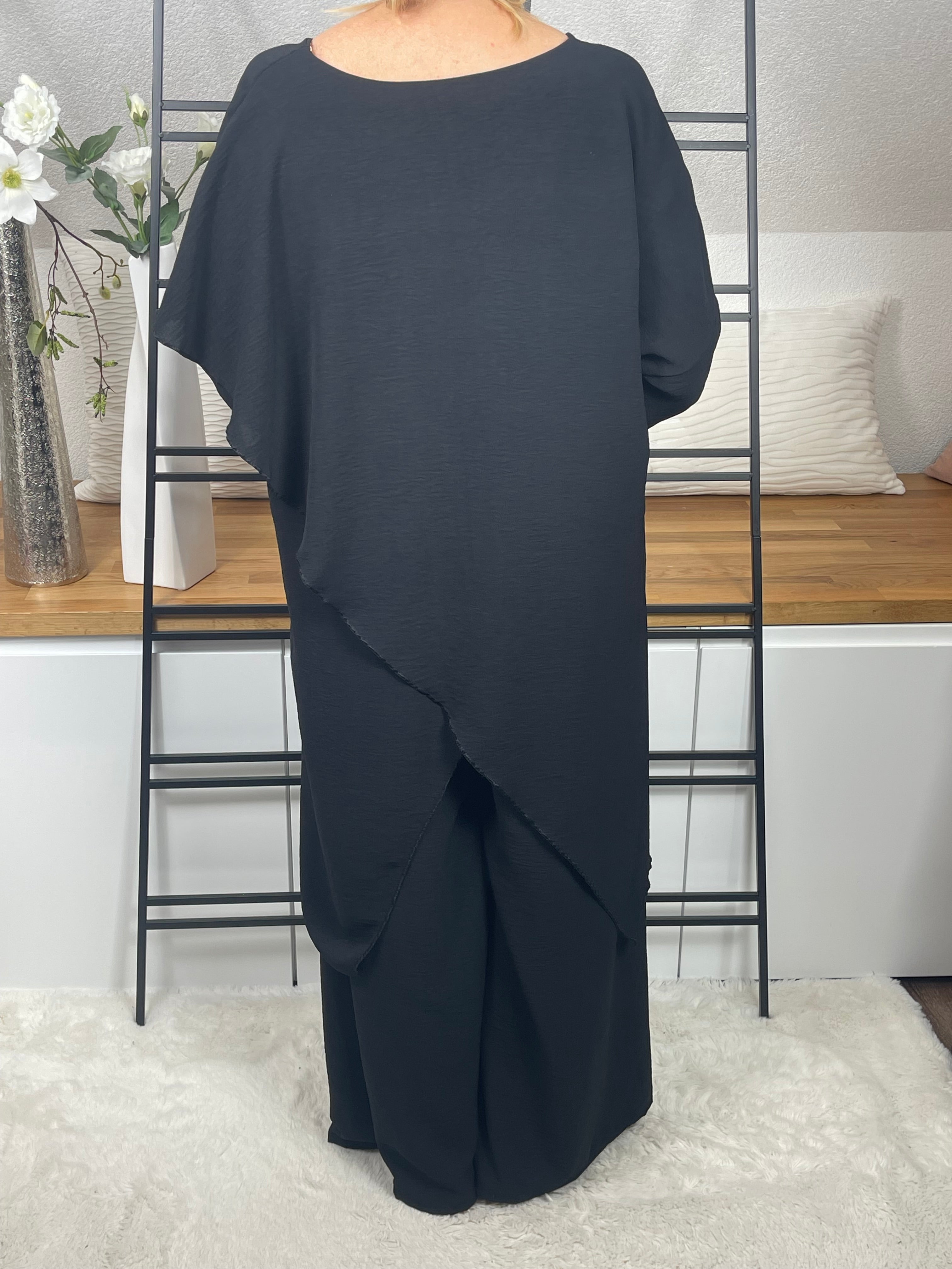 Elegante Damen - Jogpant Einheitsgröße Gr. 44 - 50 in 2 Farben