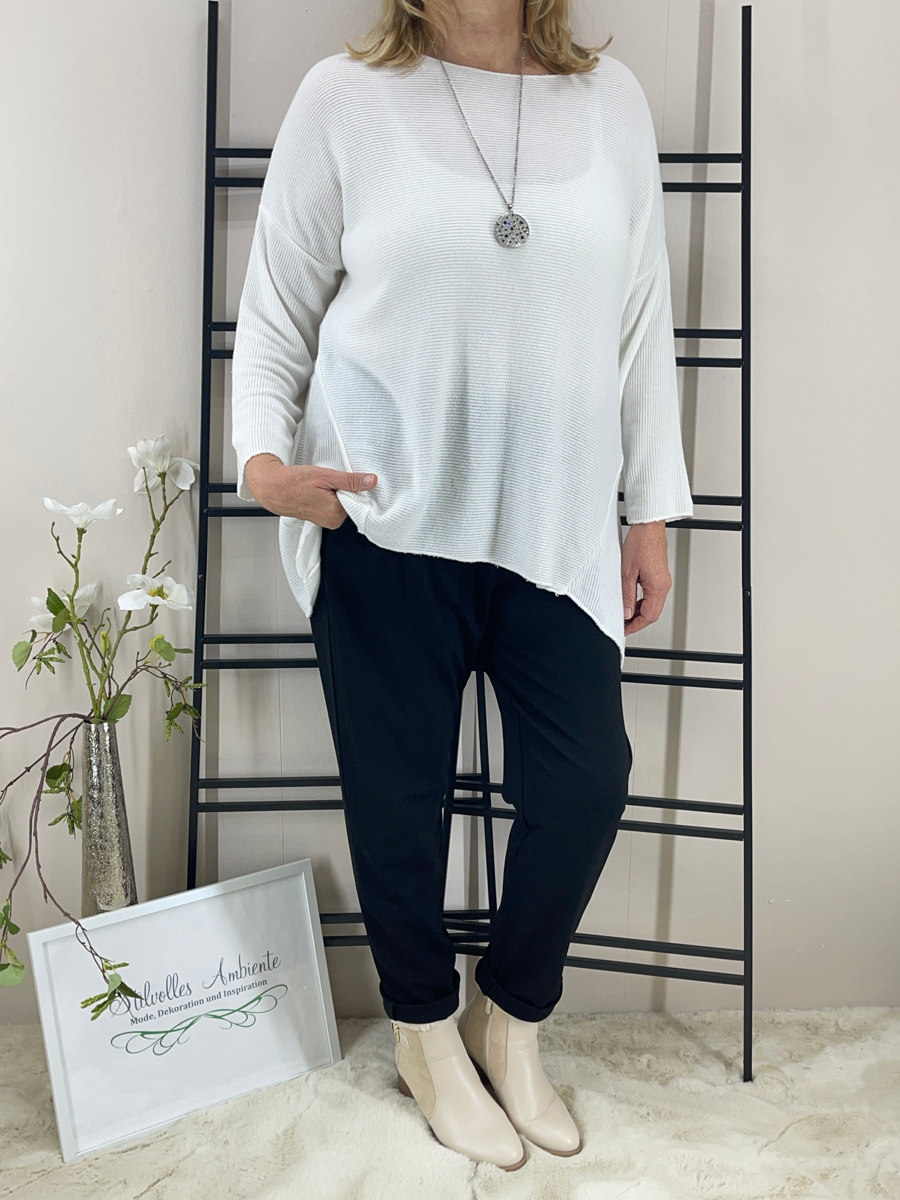 Pullover "Feinstrick" Einheitsgrösse Gr. 36 - 46