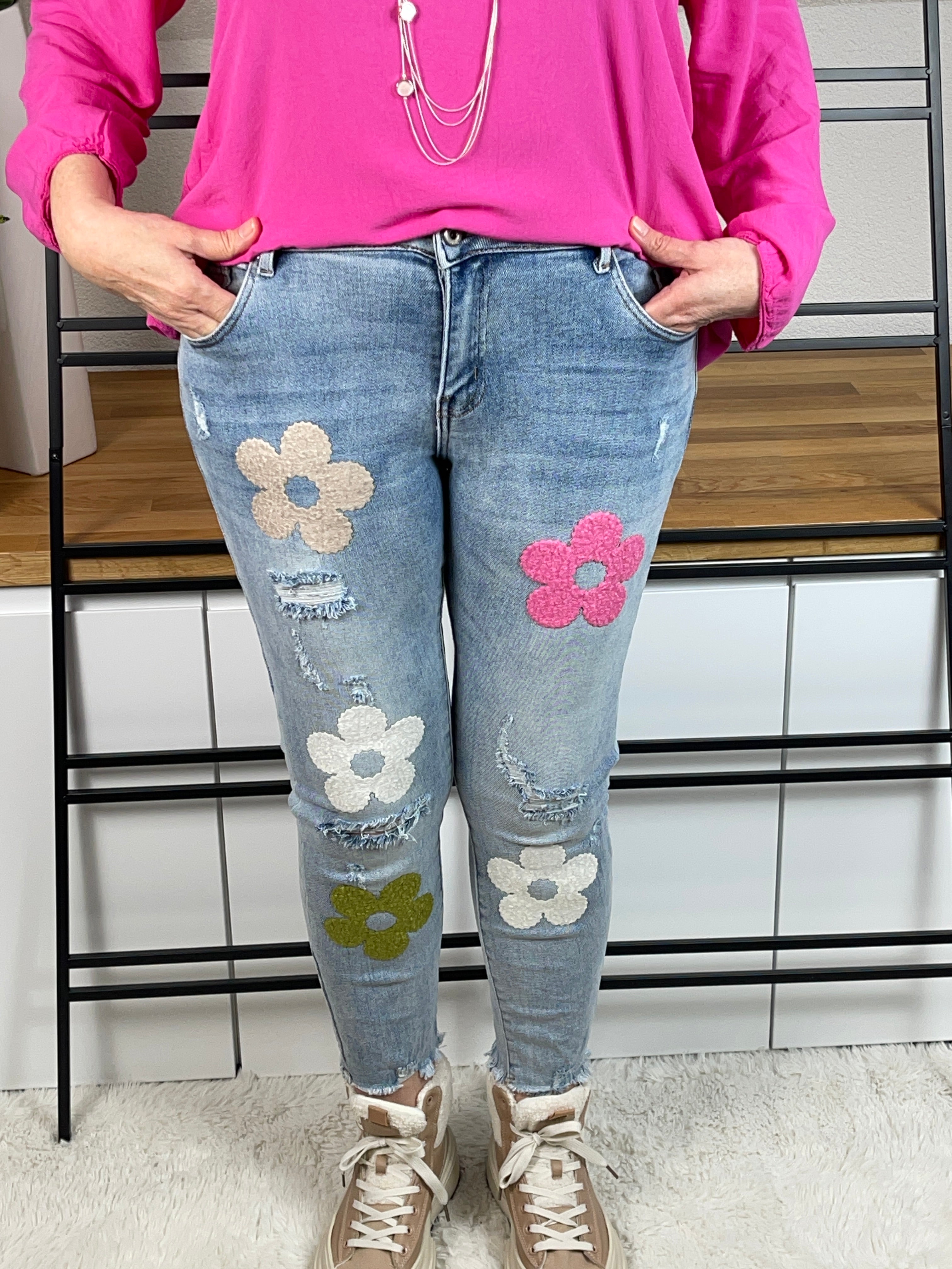 Jeans „Fleur“ Gr. 34 - 42