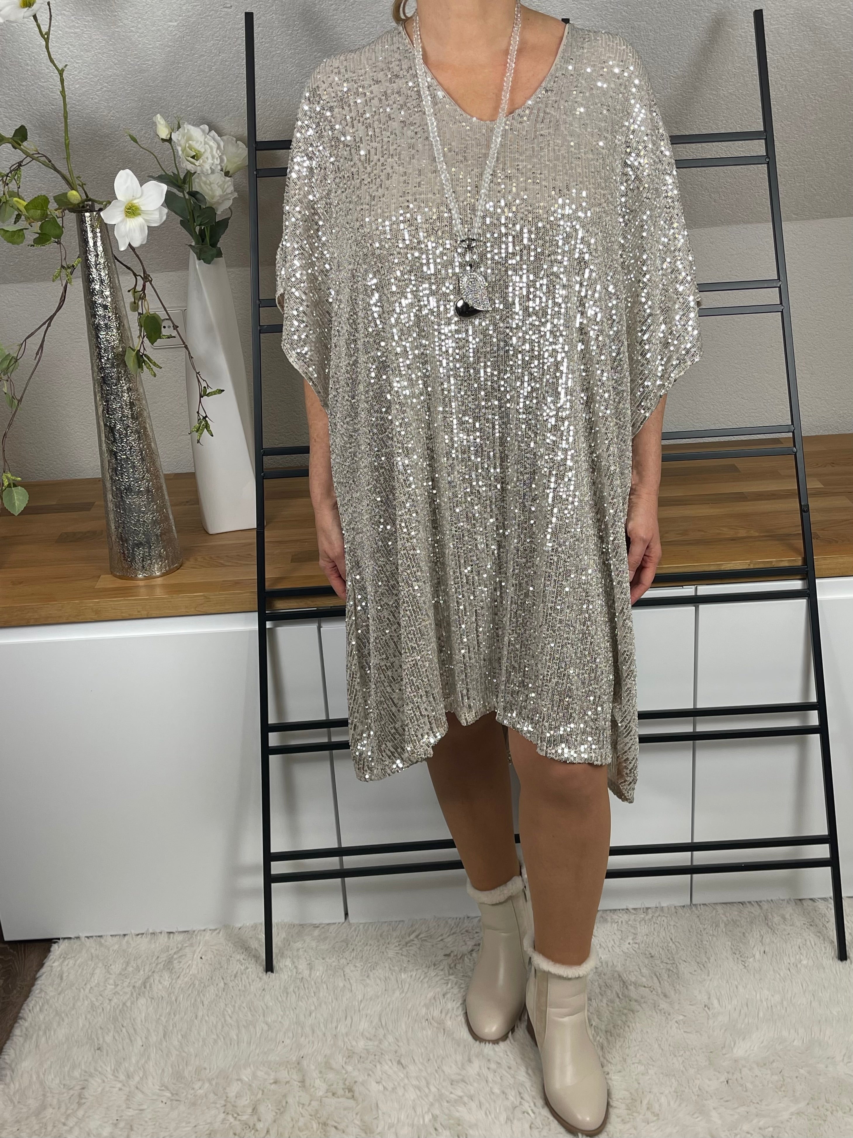 !!!AKTION!!!                            Damen - Paillettenkleid in 3 Farben