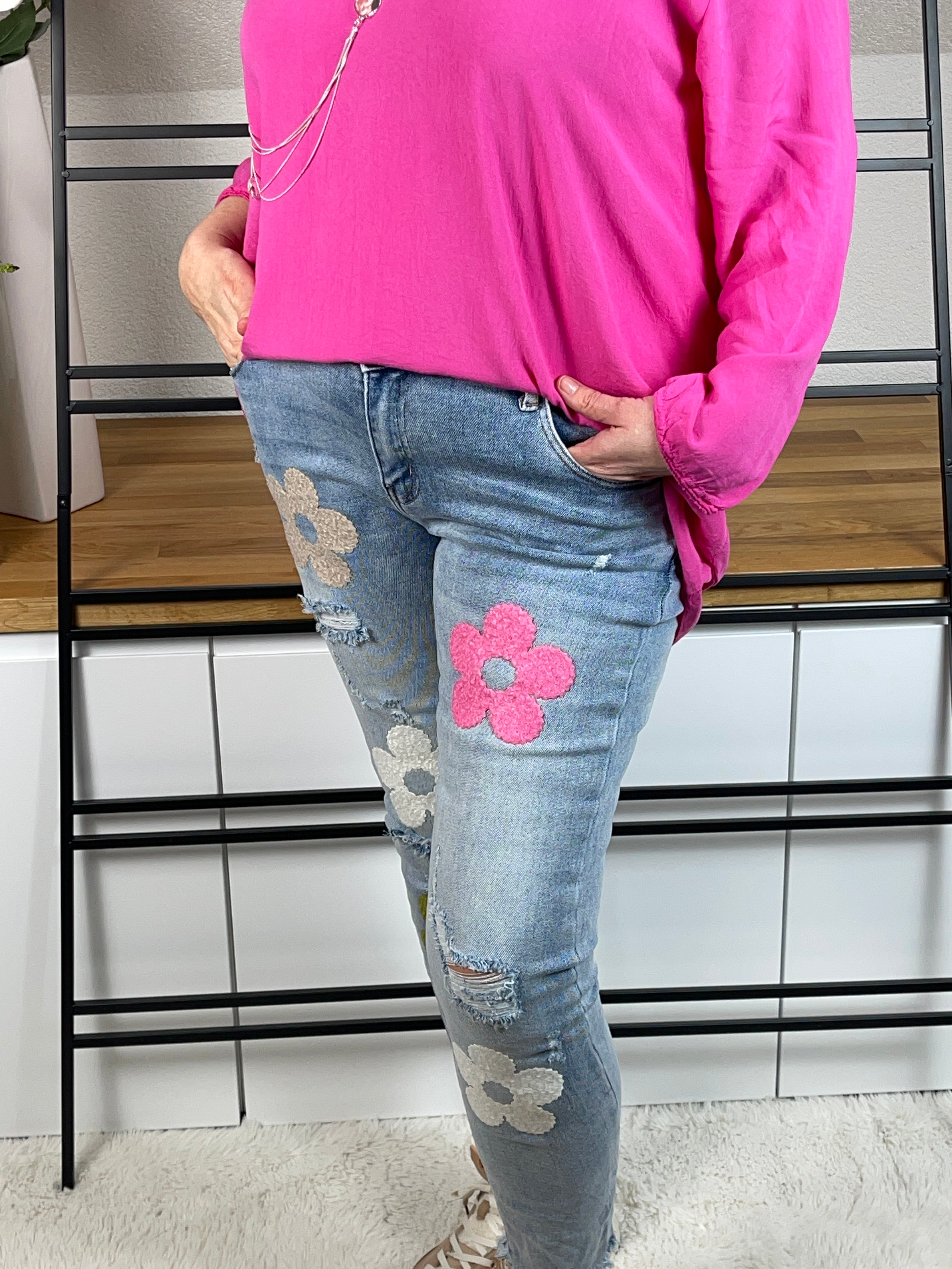 Jeans „Fleur“ Gr. 34 - 42